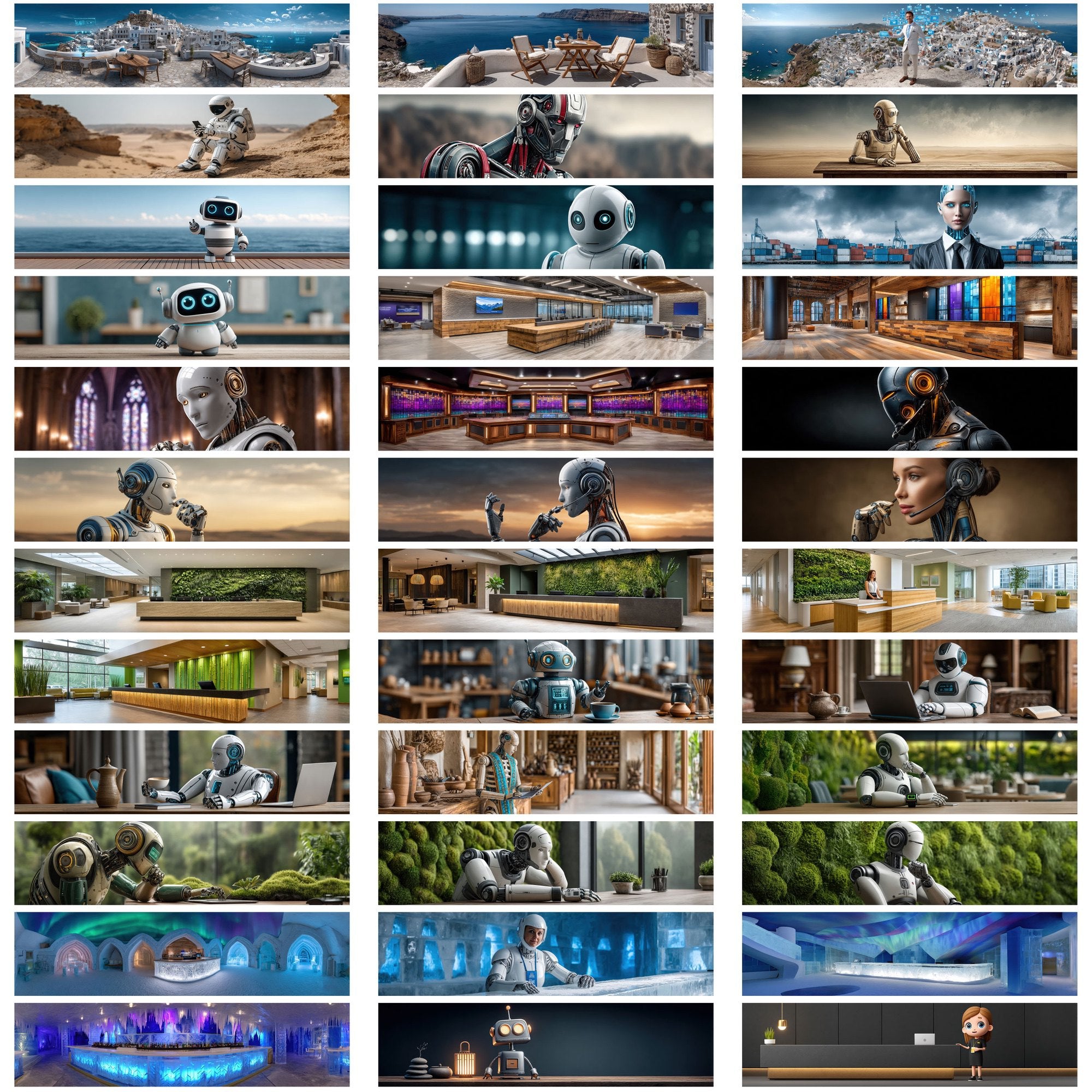 589 AI-Themed Website Hero Images – Ultra-Wide JPGs with Commercial License