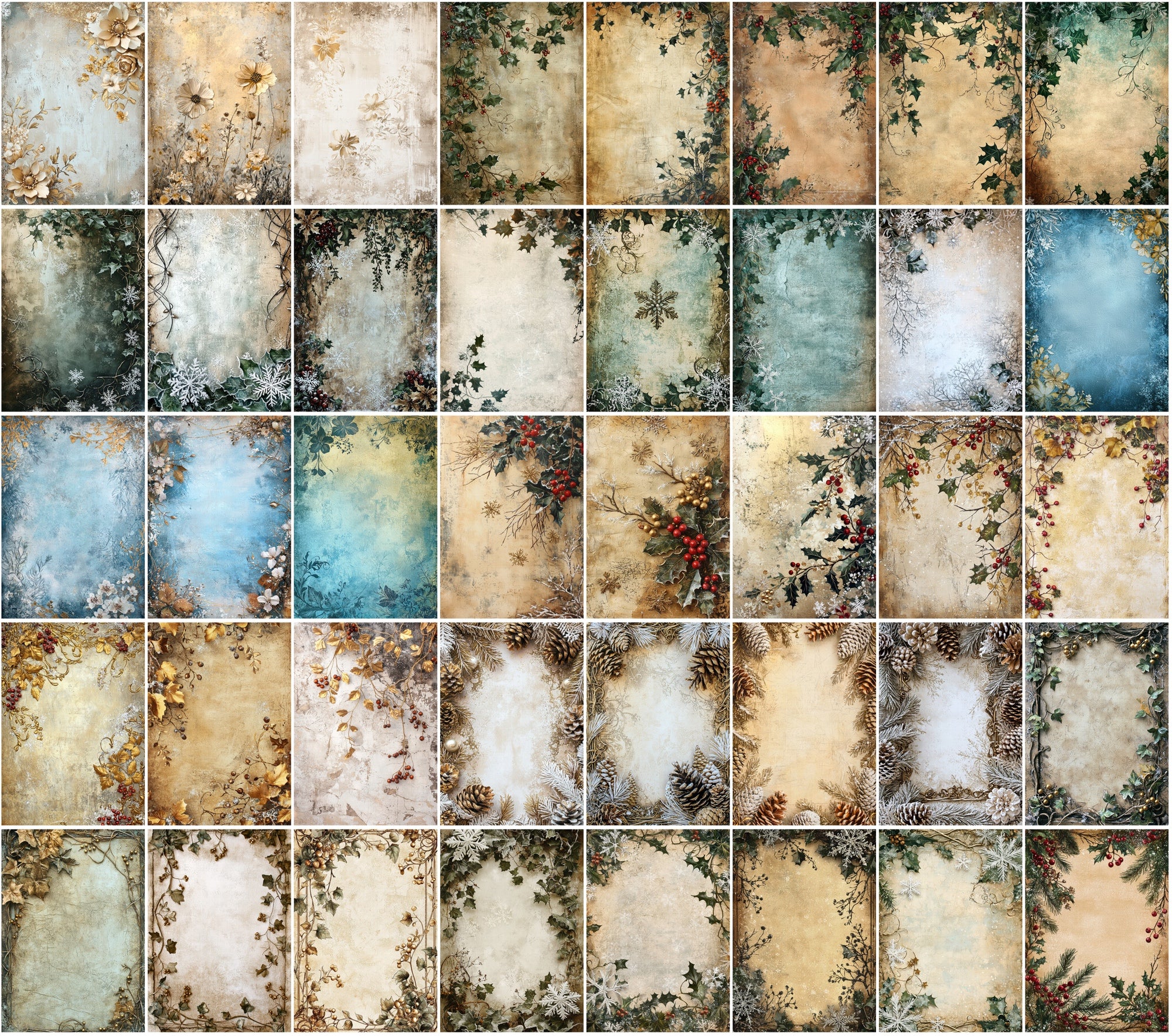 530 Premium Scrapbooking Backgrounds