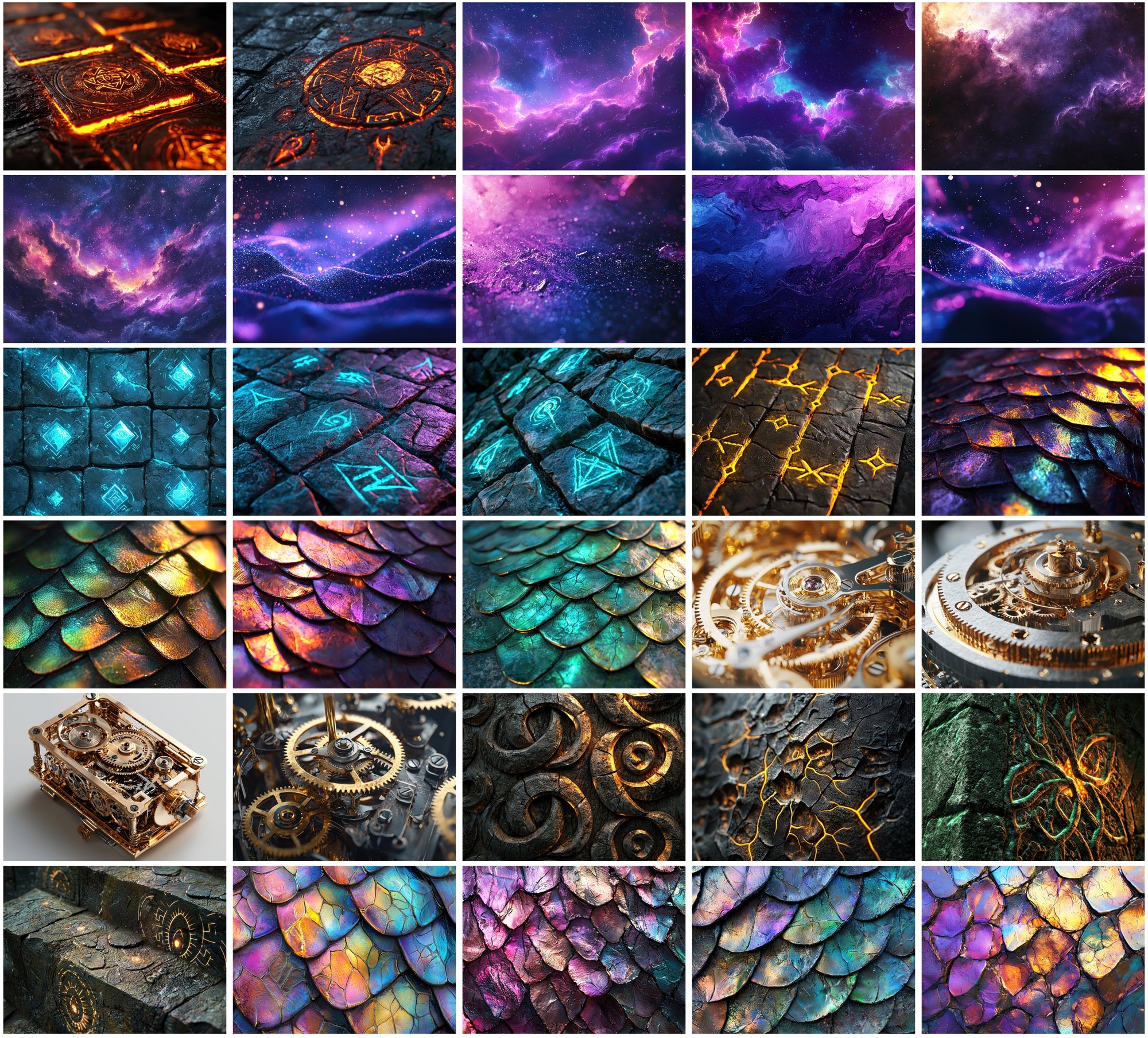 490 Fantasy and Sci-Fi Textures