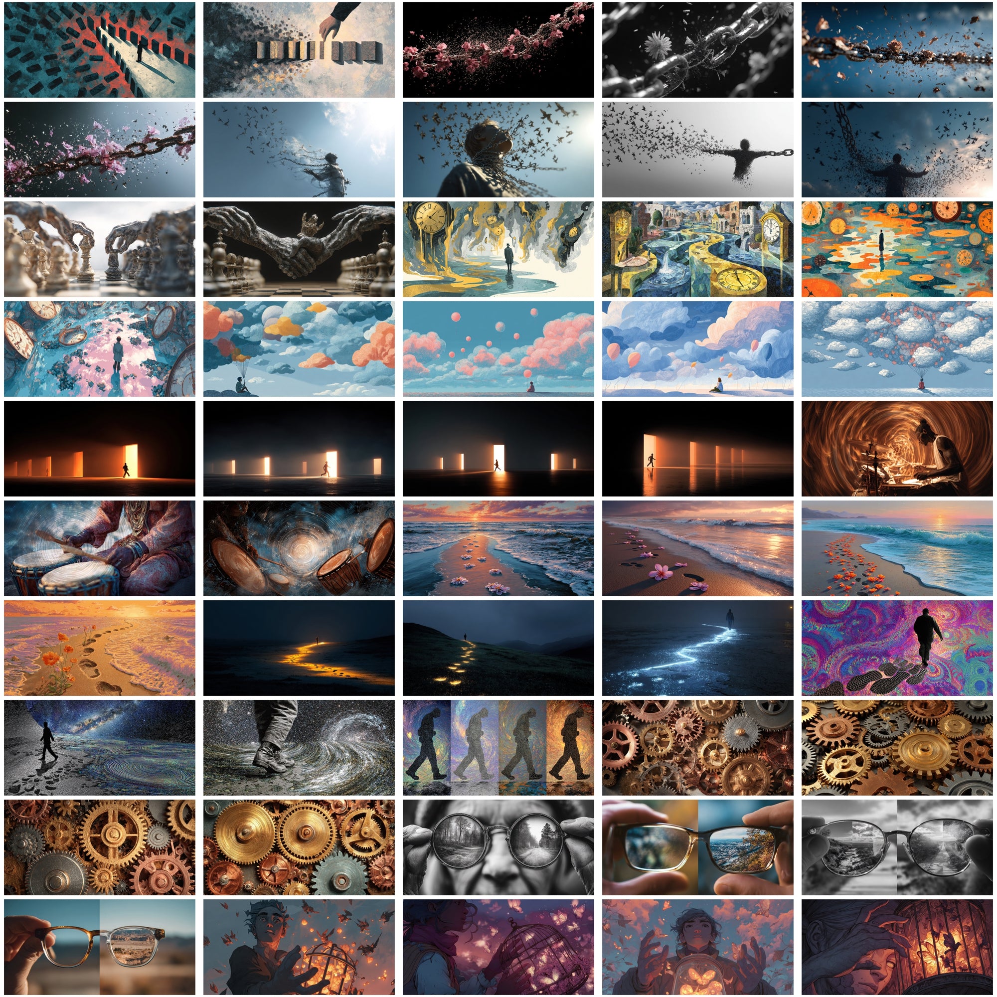 615 Conceptual Images – Surreal & Symbolic Art Collection for Designers, Thinkers, and Creators