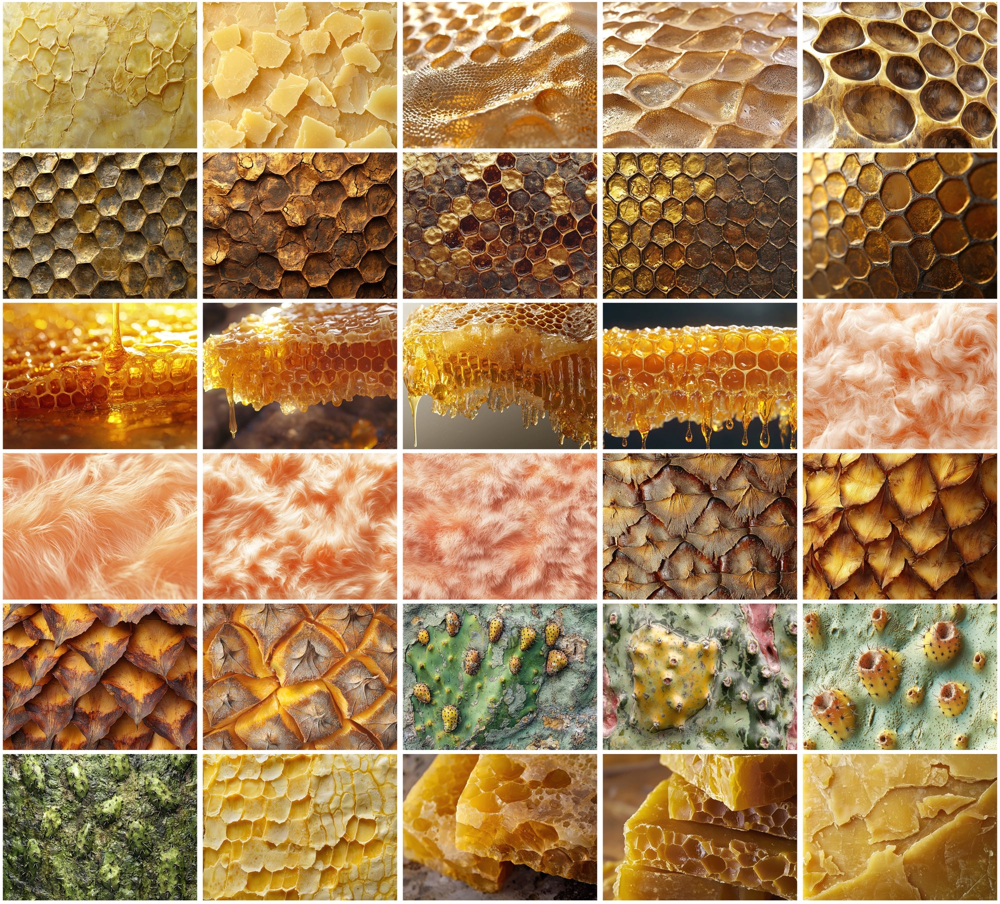 500 Food and Organic Material Textures