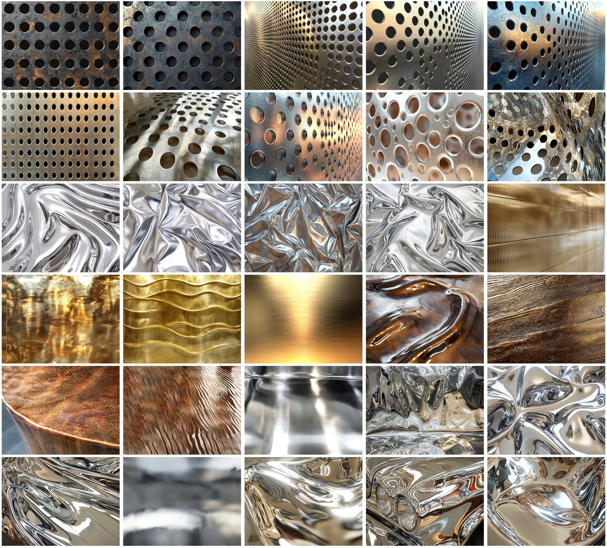 460 Metal and Industrial Textures - Commercial Use JPG Bundle