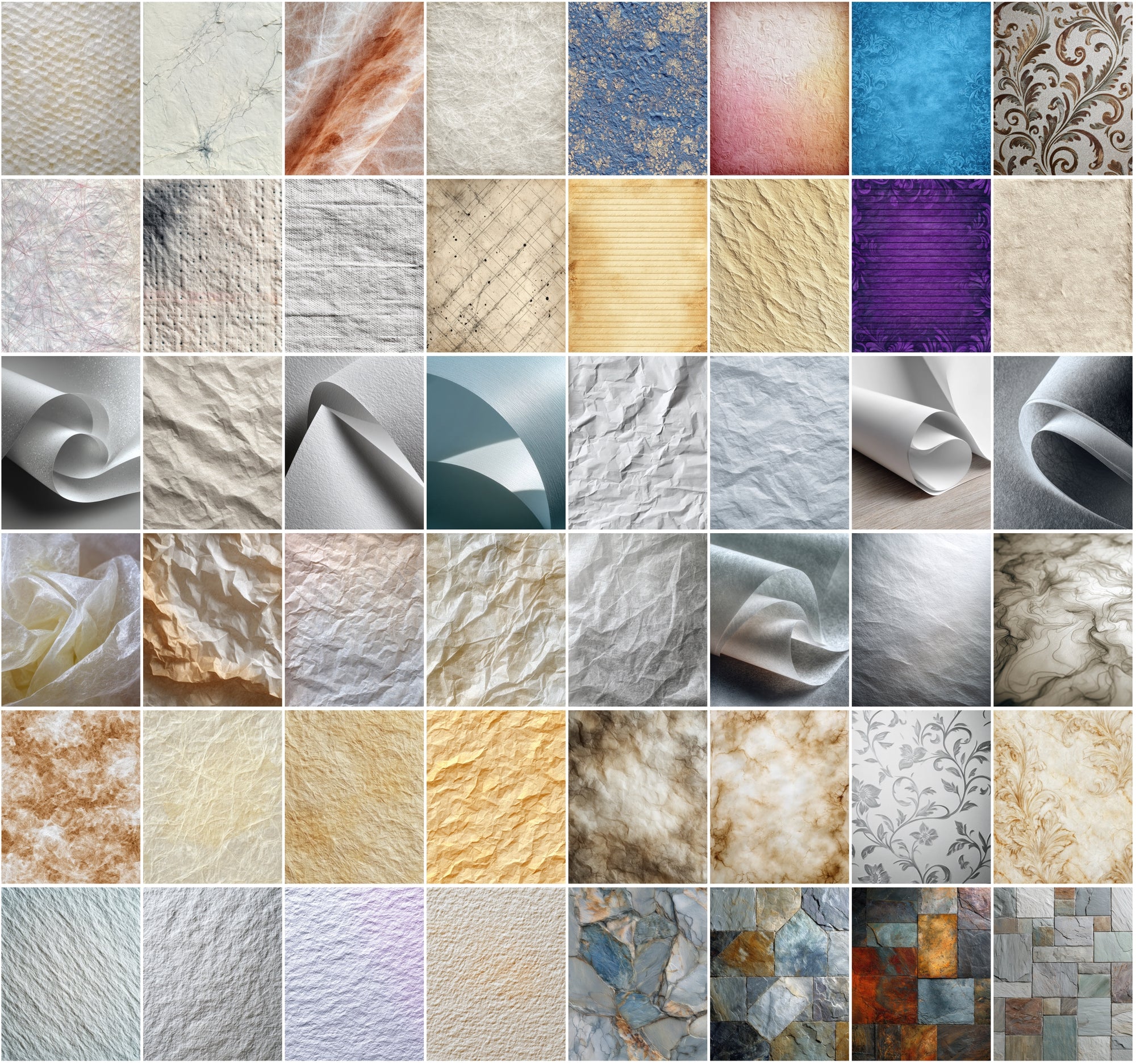 600 High-Resolution Texture Backgrounds JPG | Commercial License