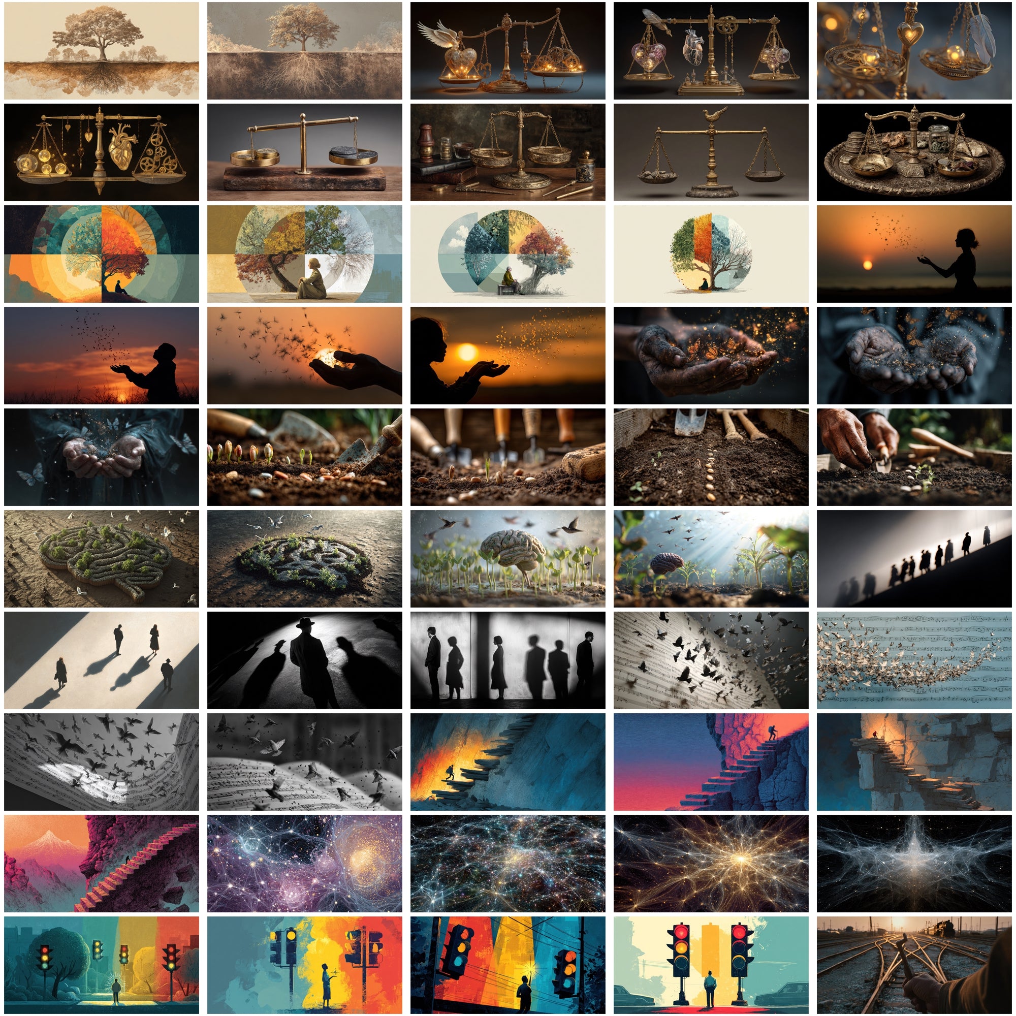 615 Conceptual Images – Surreal & Symbolic Art Collection for Designers, Thinkers, and Creators