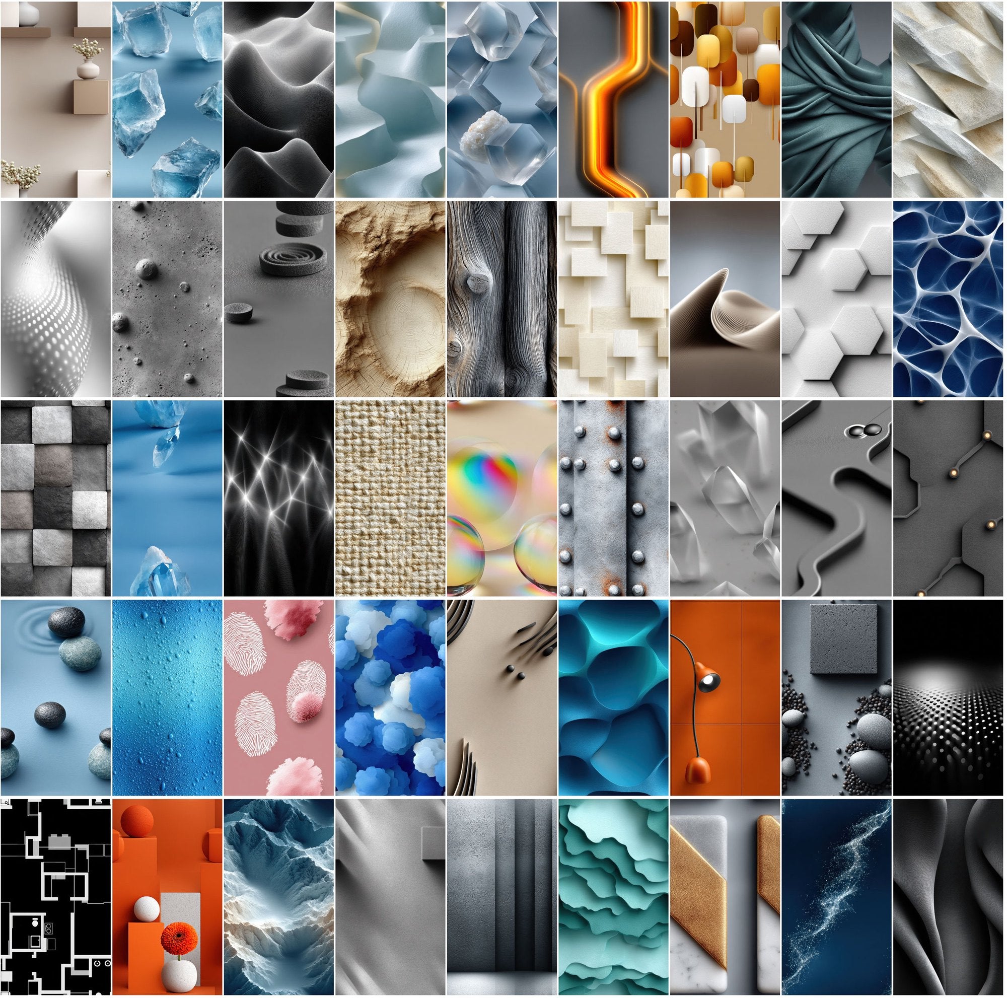550 Minimalist Backgrounds – High-Res JPGs for Modern Design Projects