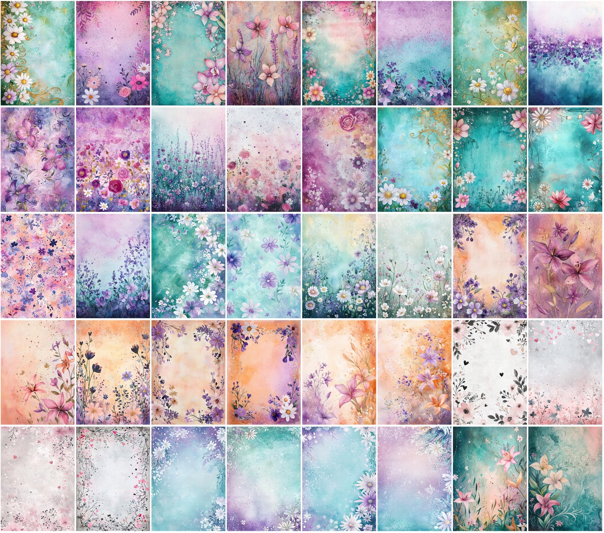 530 Premium Scrapbooking Backgrounds