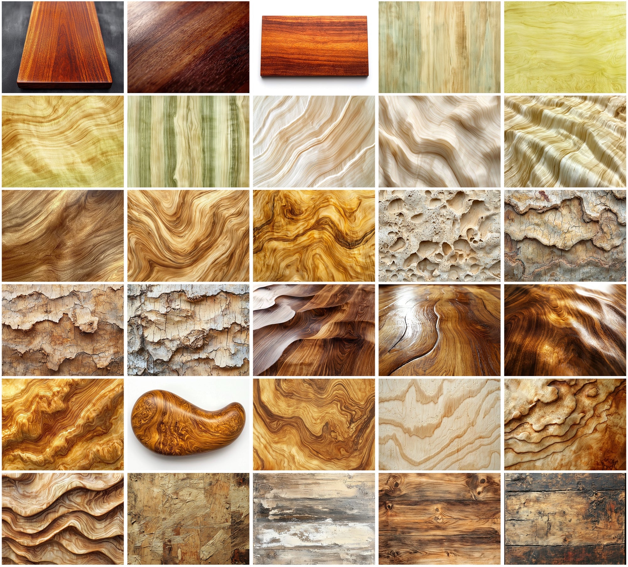 360 Wood Grain Textures