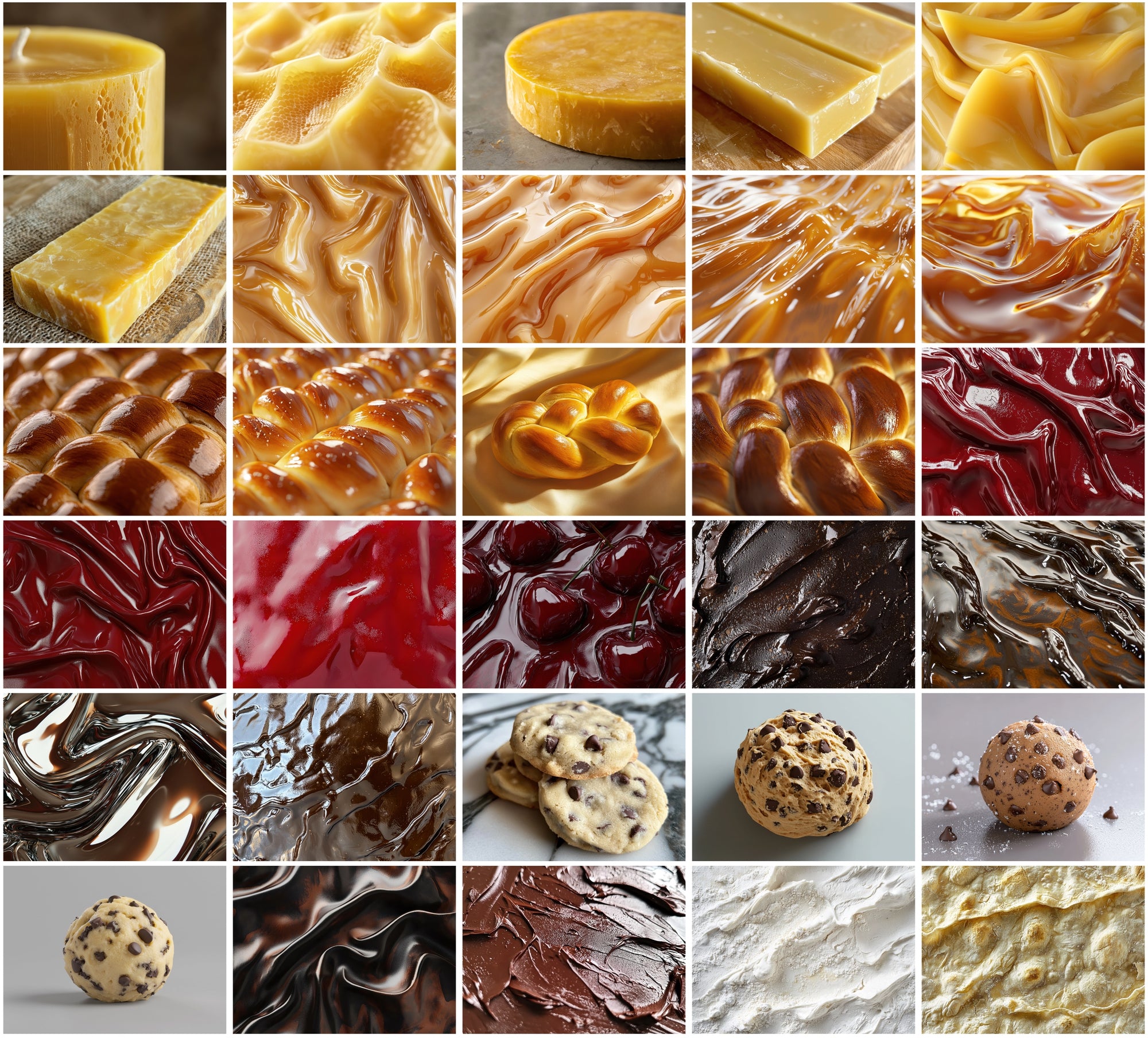 500 Food and Organic Material Textures