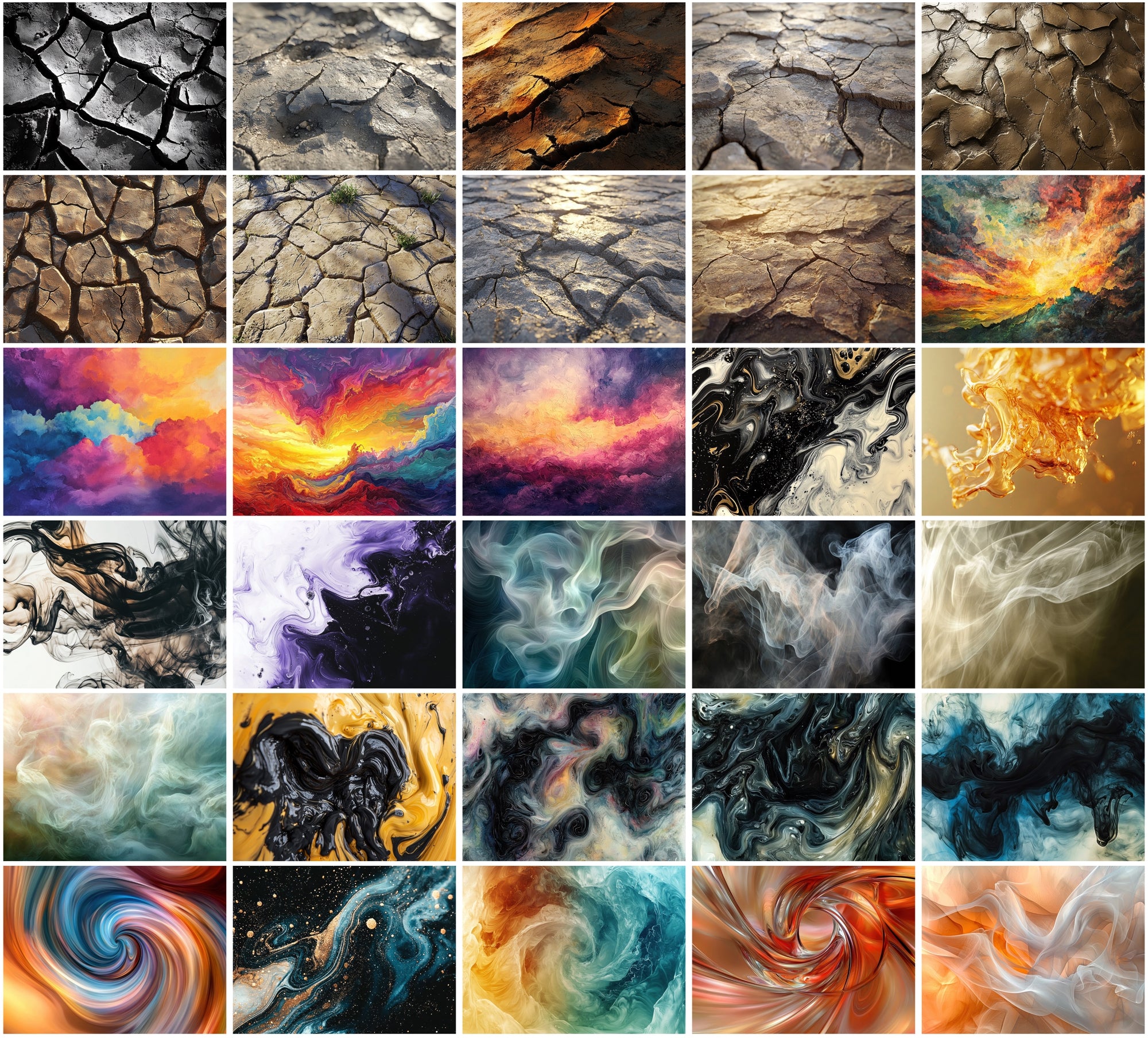 490 Organic and Abstract Textures