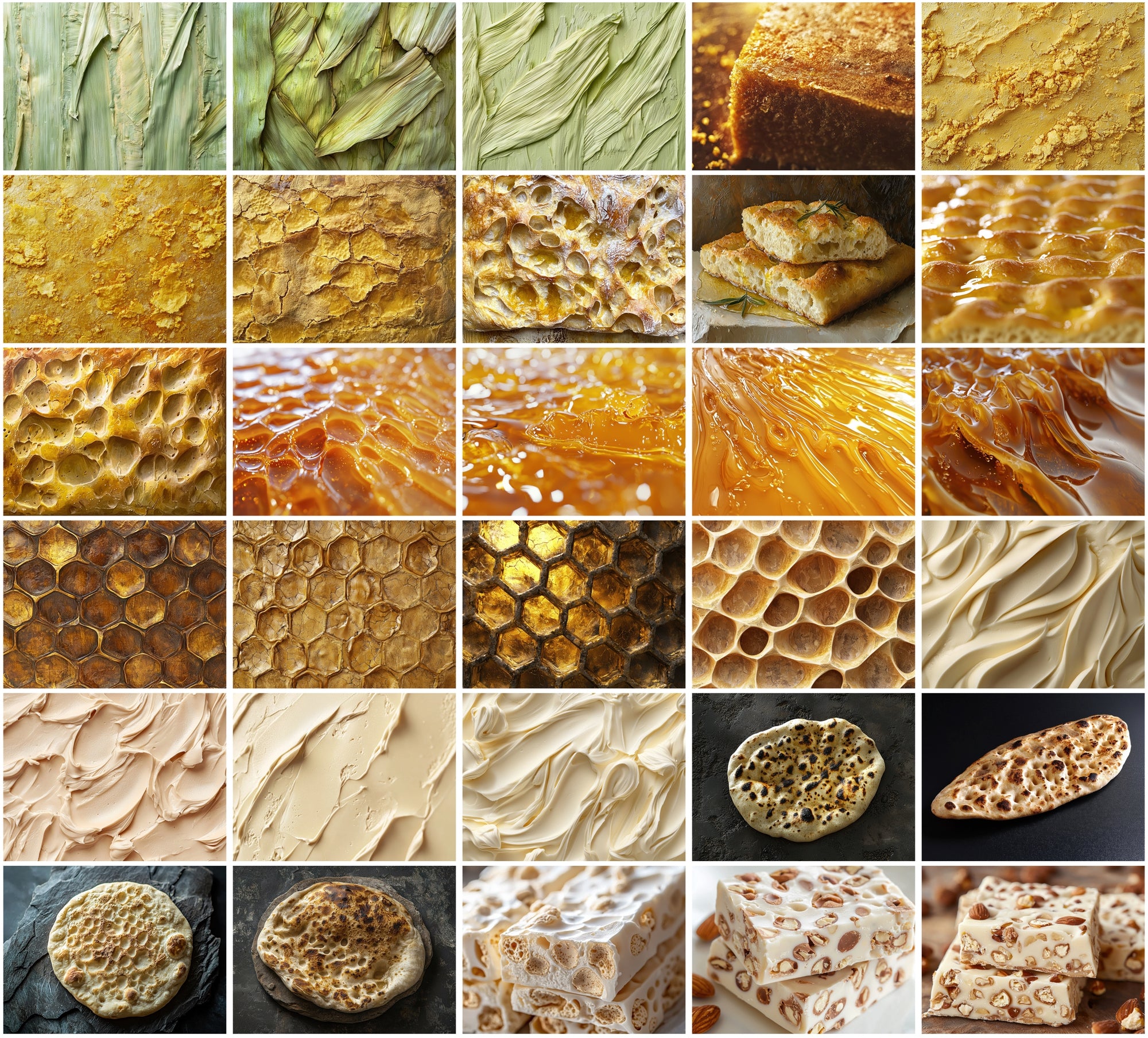 500 Food and Organic Material Textures