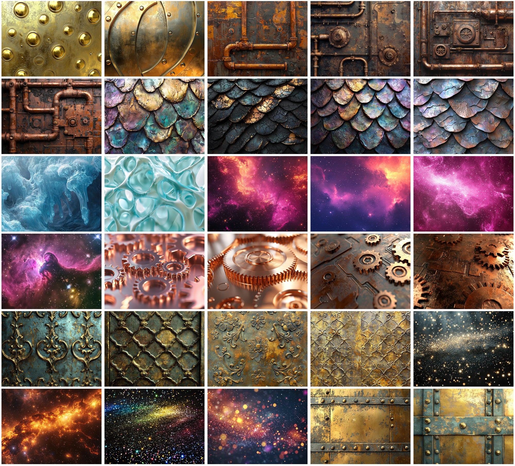 490 Fantasy and Sci-Fi Textures