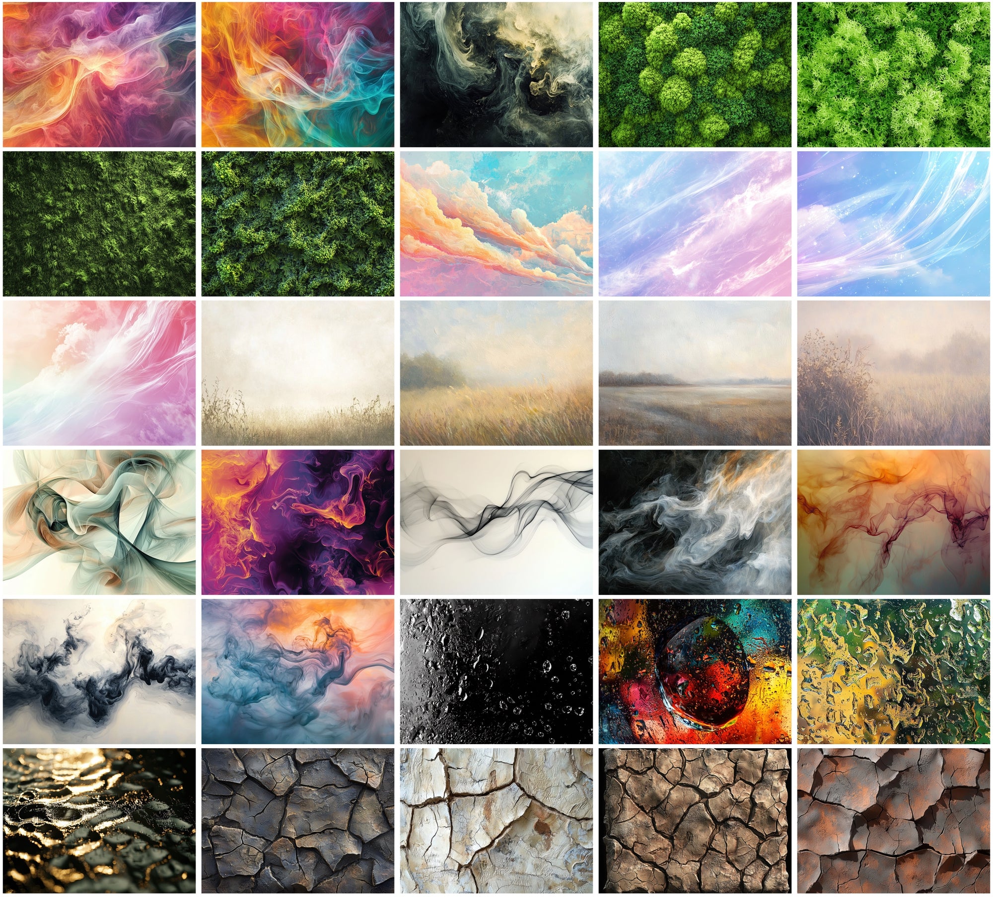 490 Organic and Abstract Textures