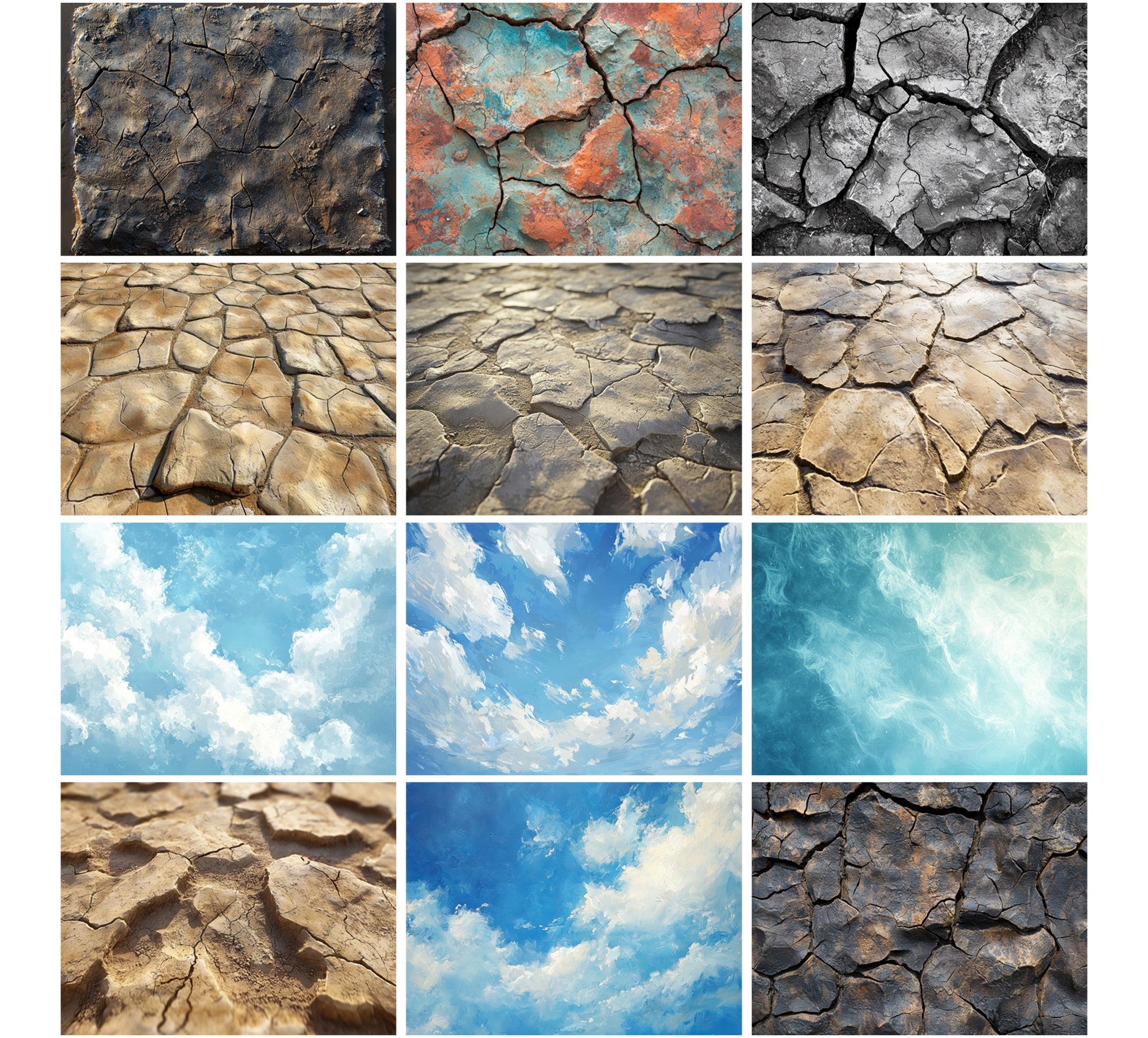 490 Organic and Abstract Textures