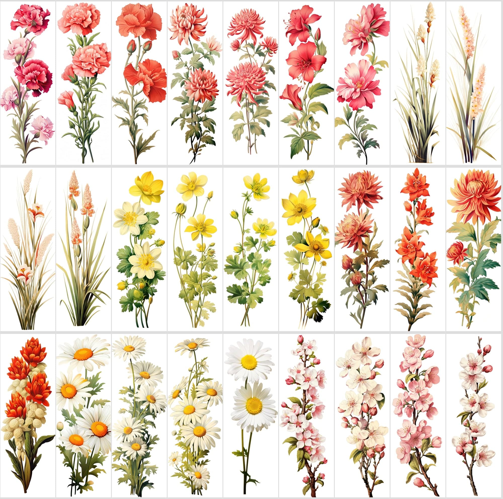 Captivating Vertical Flower Images Collection – High-Quality, Unique & Rare Digital Download Sumobundle