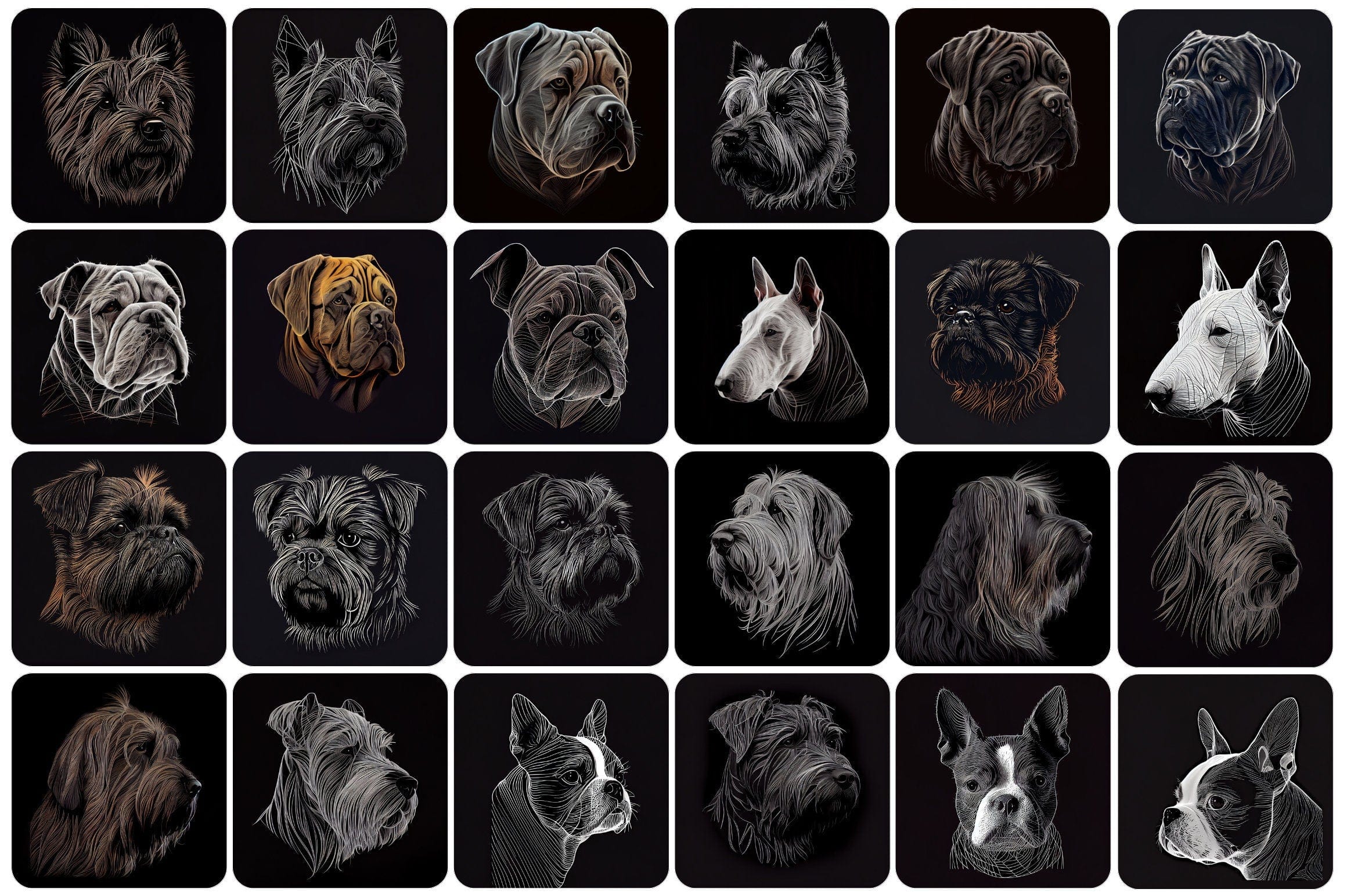 Download 600 Elegant Images with Dogs, Discover the World of Dogs with 600 Breeds Bundle - Perfect Gift for Dog Lovers, Breeders, and Owners Digital Download Sumobundle