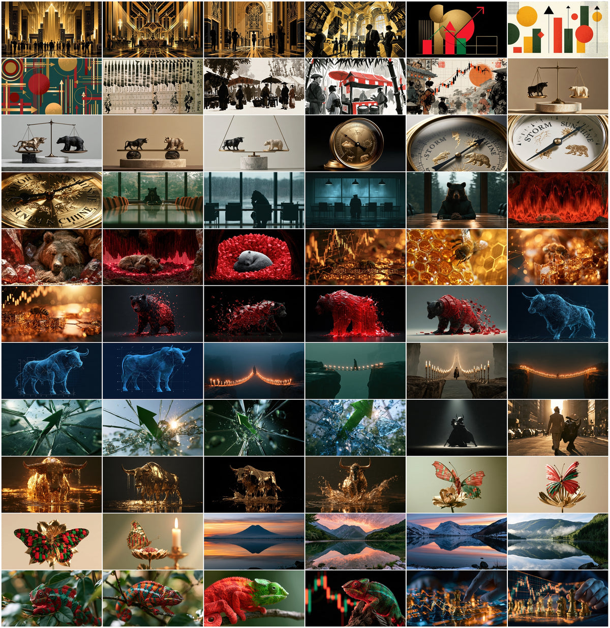660 Stock Market & Trading Images – Conceptual Finance Backgrounds, Bull vs Bear, Gold & Candlestick Art
