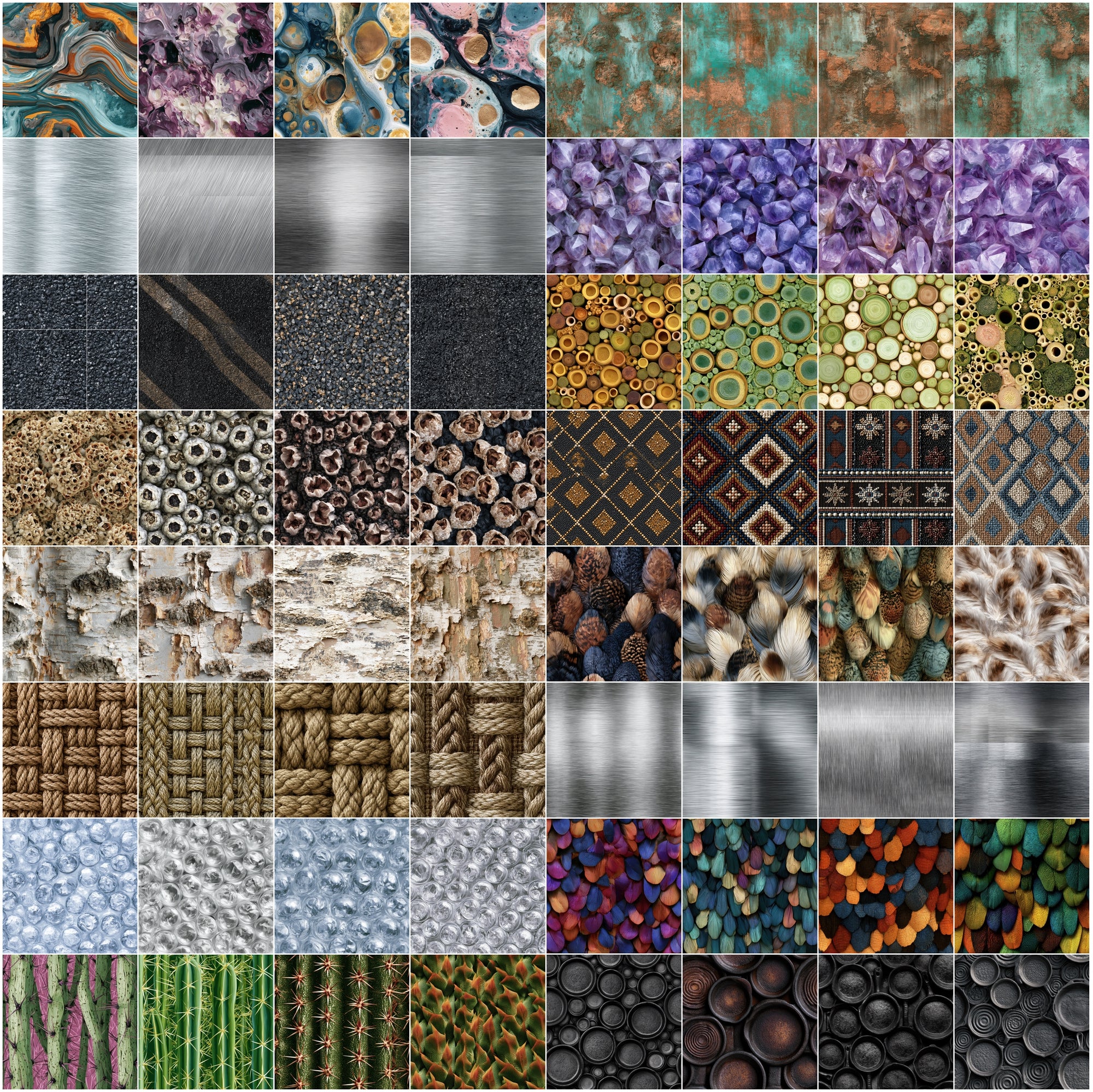 650 Texture Pack | Digital Backgrounds for Design, Print & Crafts