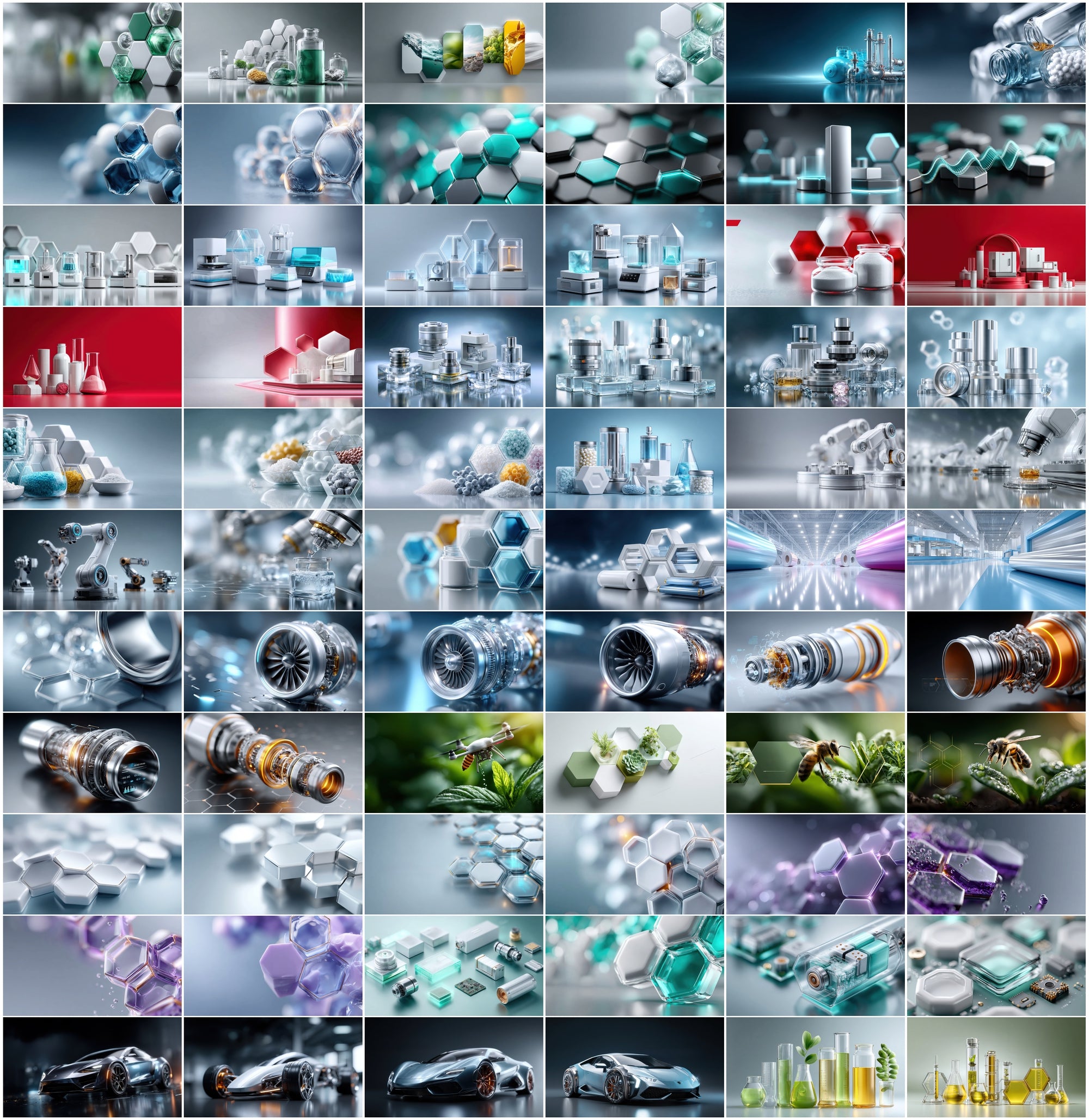 620 Futuristic Website Headers, Industrial Technology Banners, AI Engineering Hero Images, Commercial License JPG