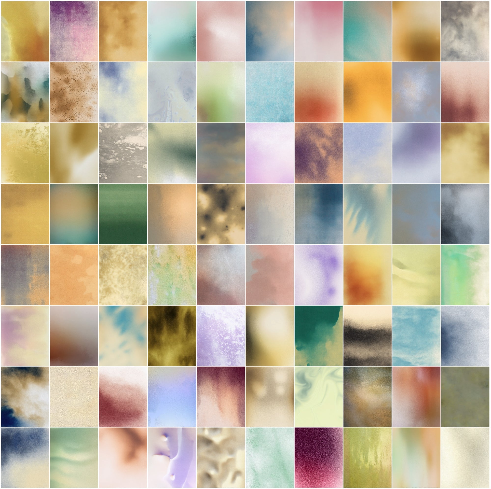 635 Grainy Gradient Backgrounds, Abstract Texture Overlays