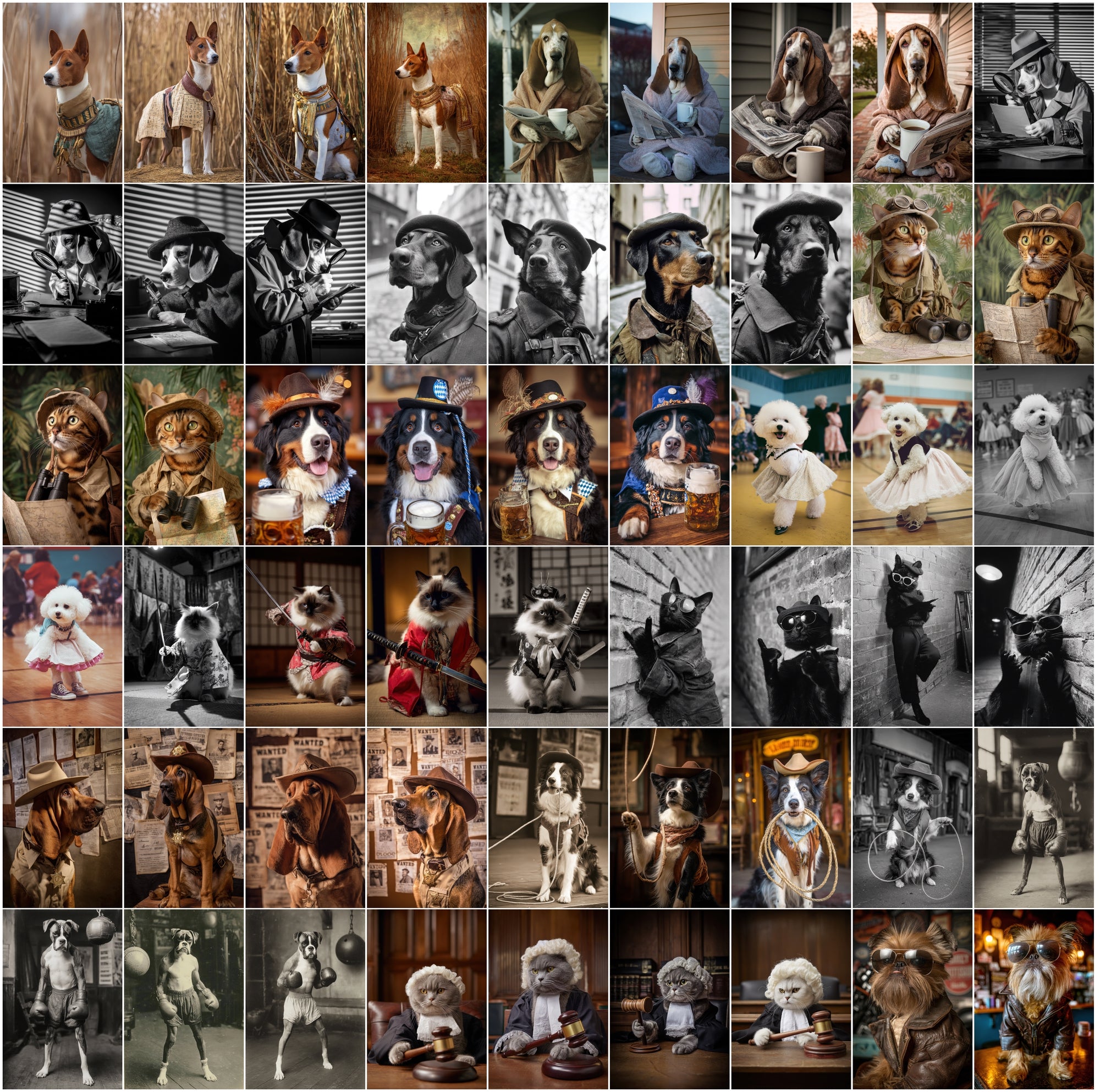 620 Funny Animal Photos Bundle | Humorous Pet Photography