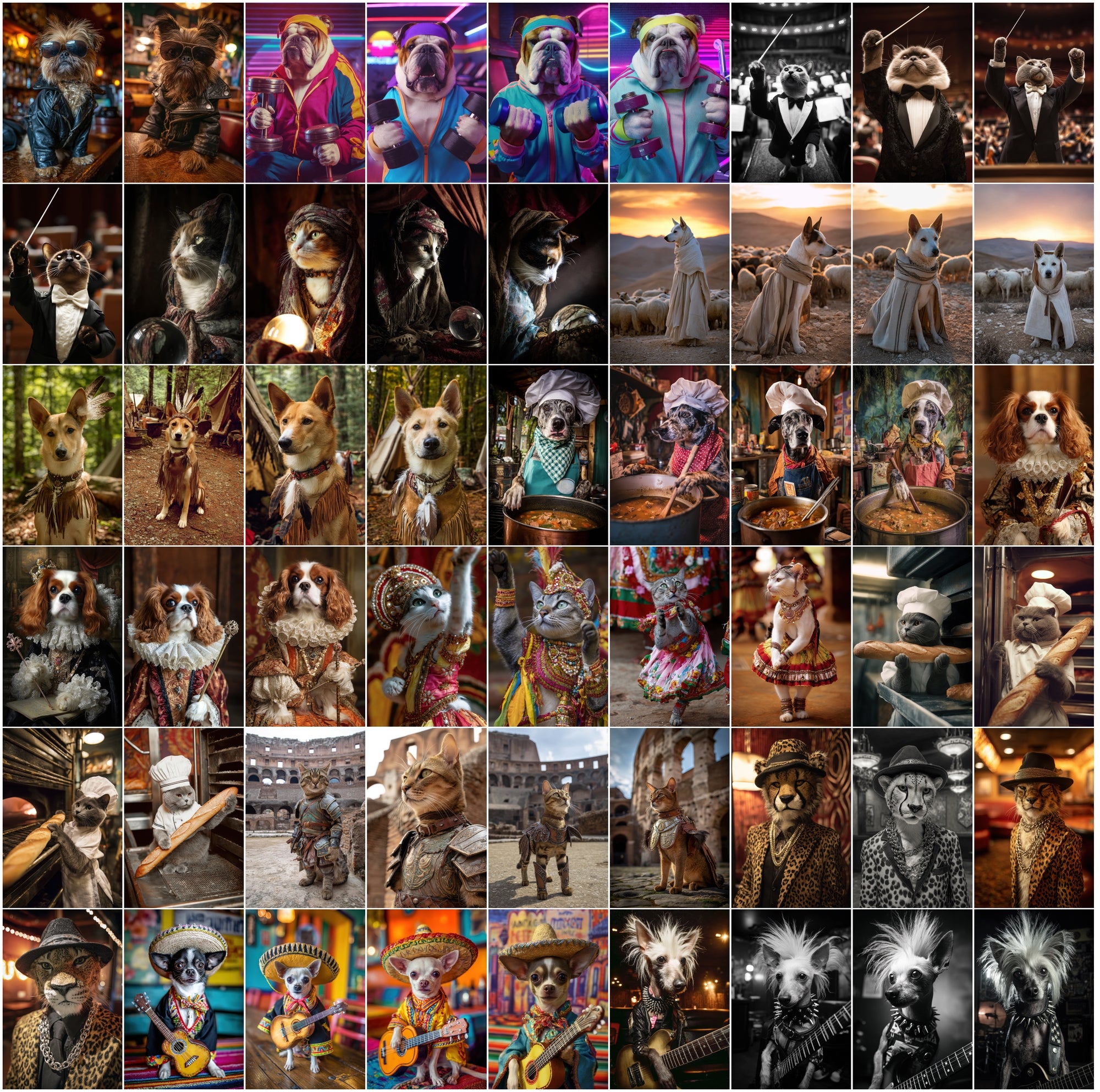 620 Funny Animal Photos Bundle | Humorous Pet Photography