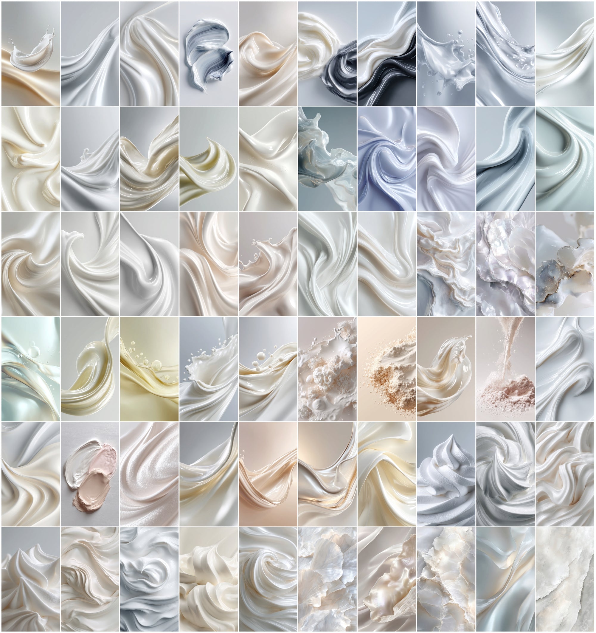 630 Minimalist Ivory & Beige Backgrounds | 4K Vertical JPG Bundle