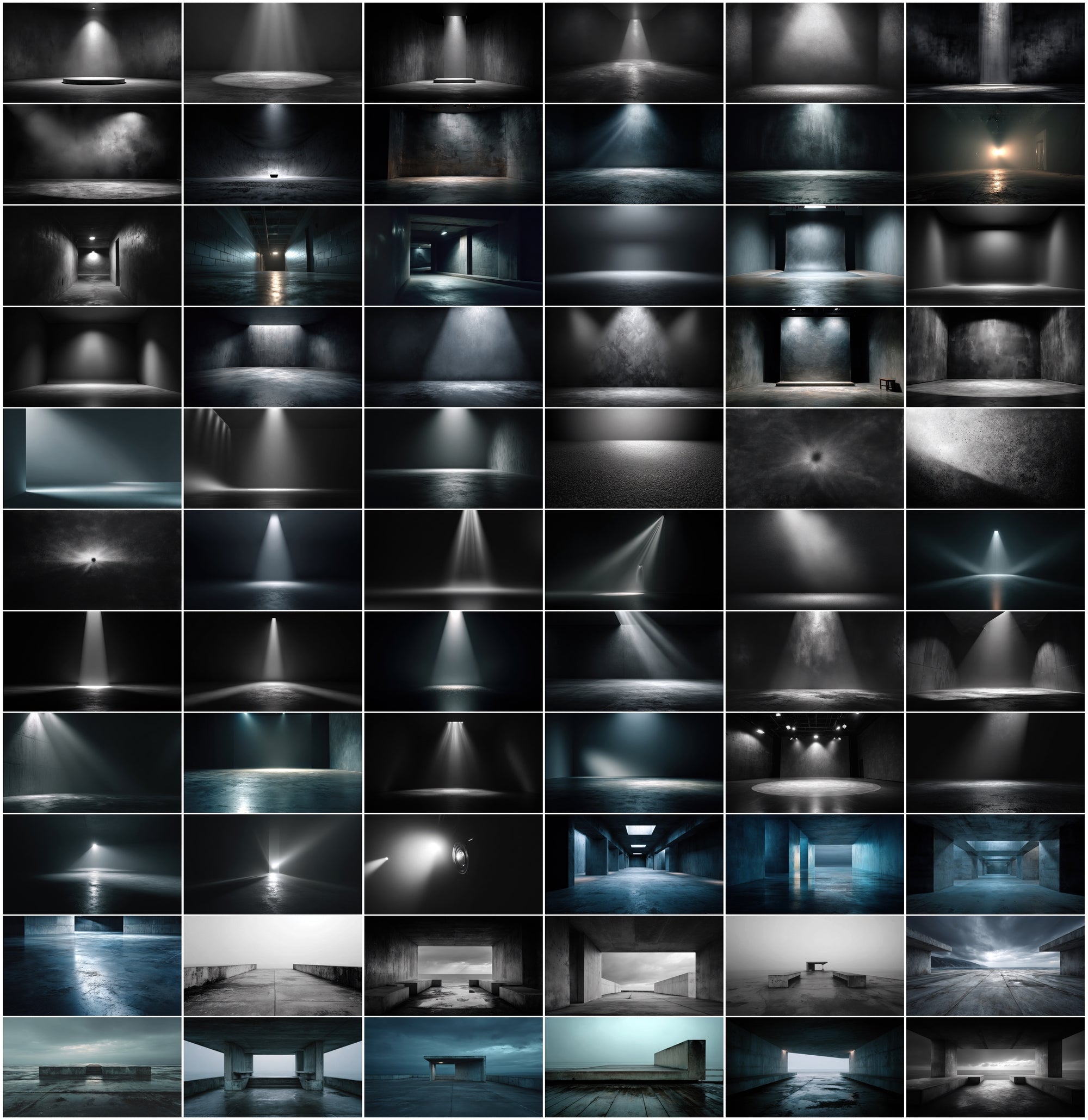 635 Cinematic Light Streak Backgrounds