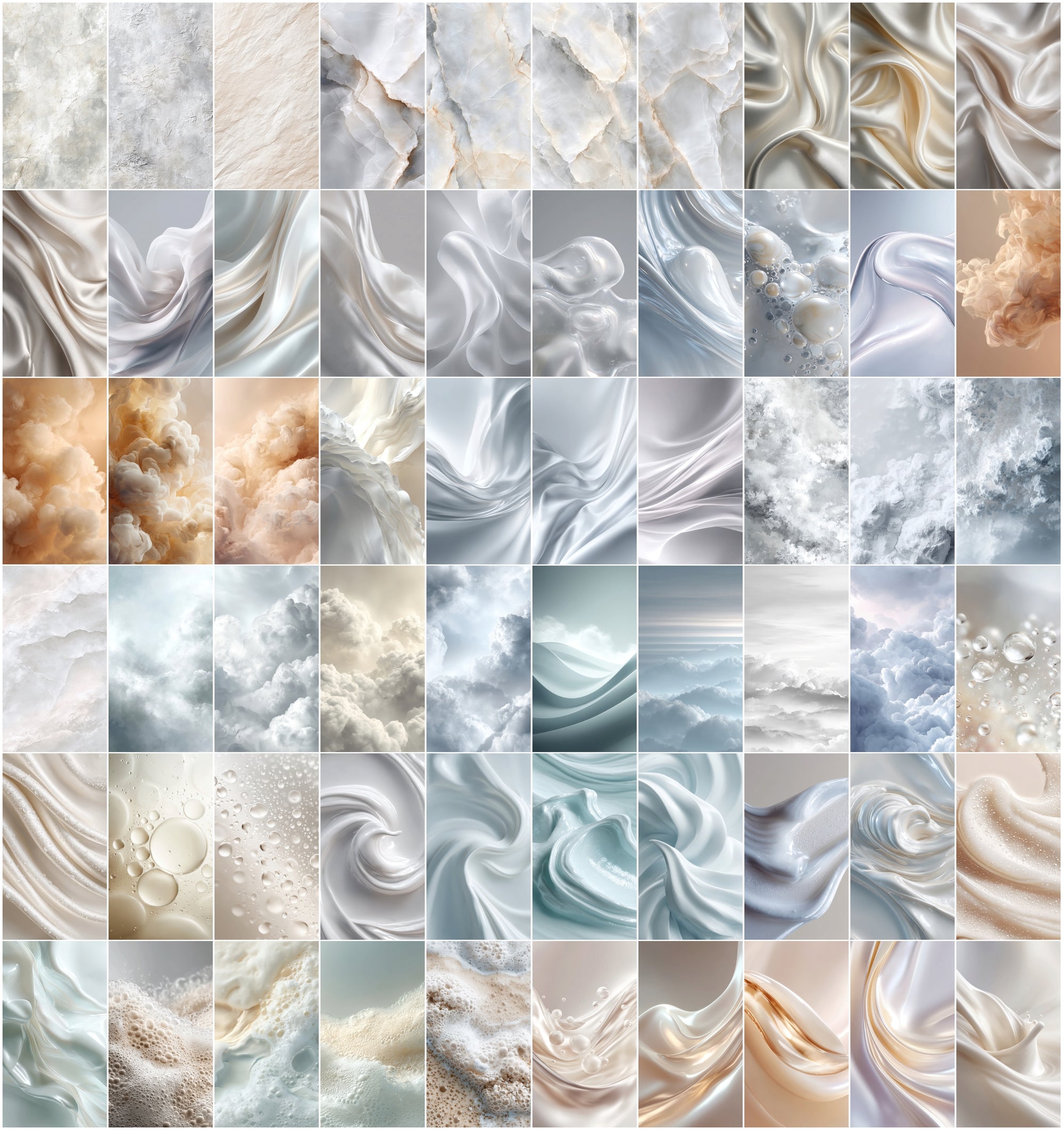 630 Minimalist Ivory & Beige Backgrounds | 4K Vertical JPG Bundle