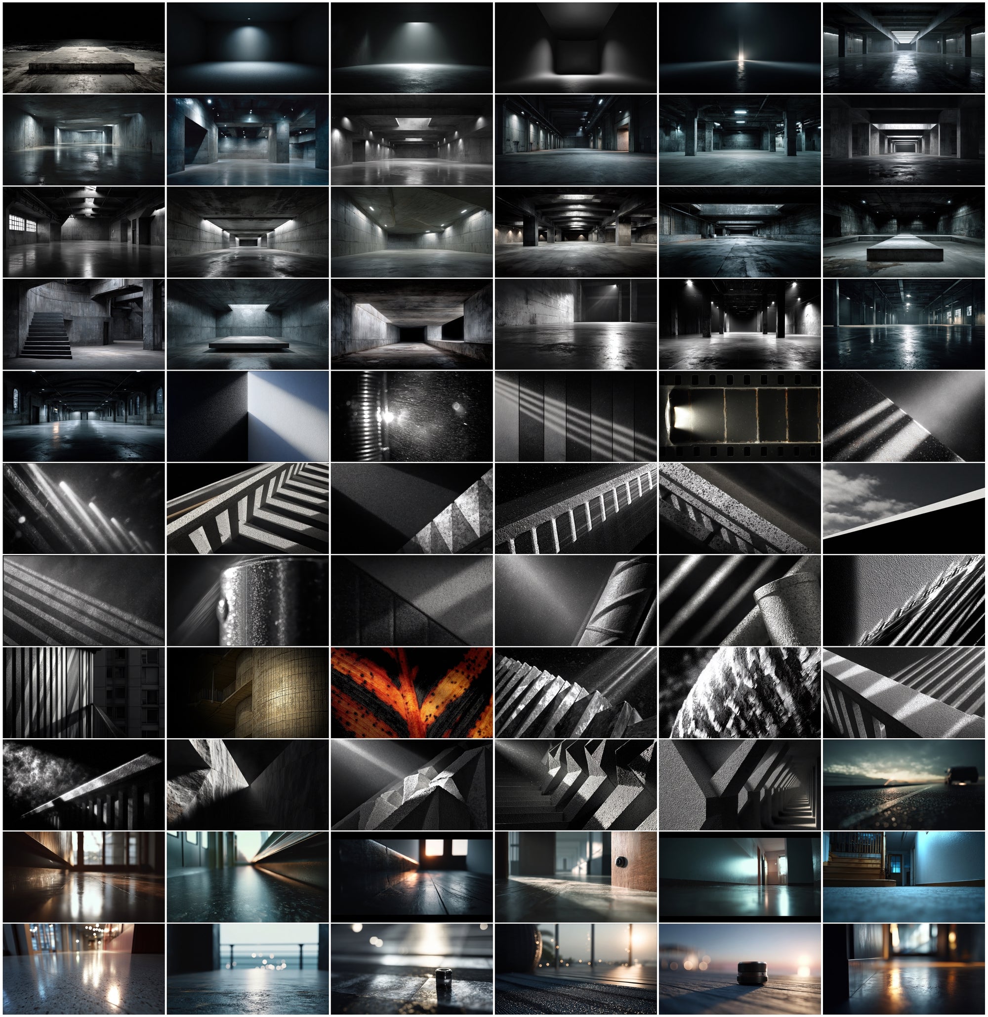 635 Cinematic Light Streak Backgrounds