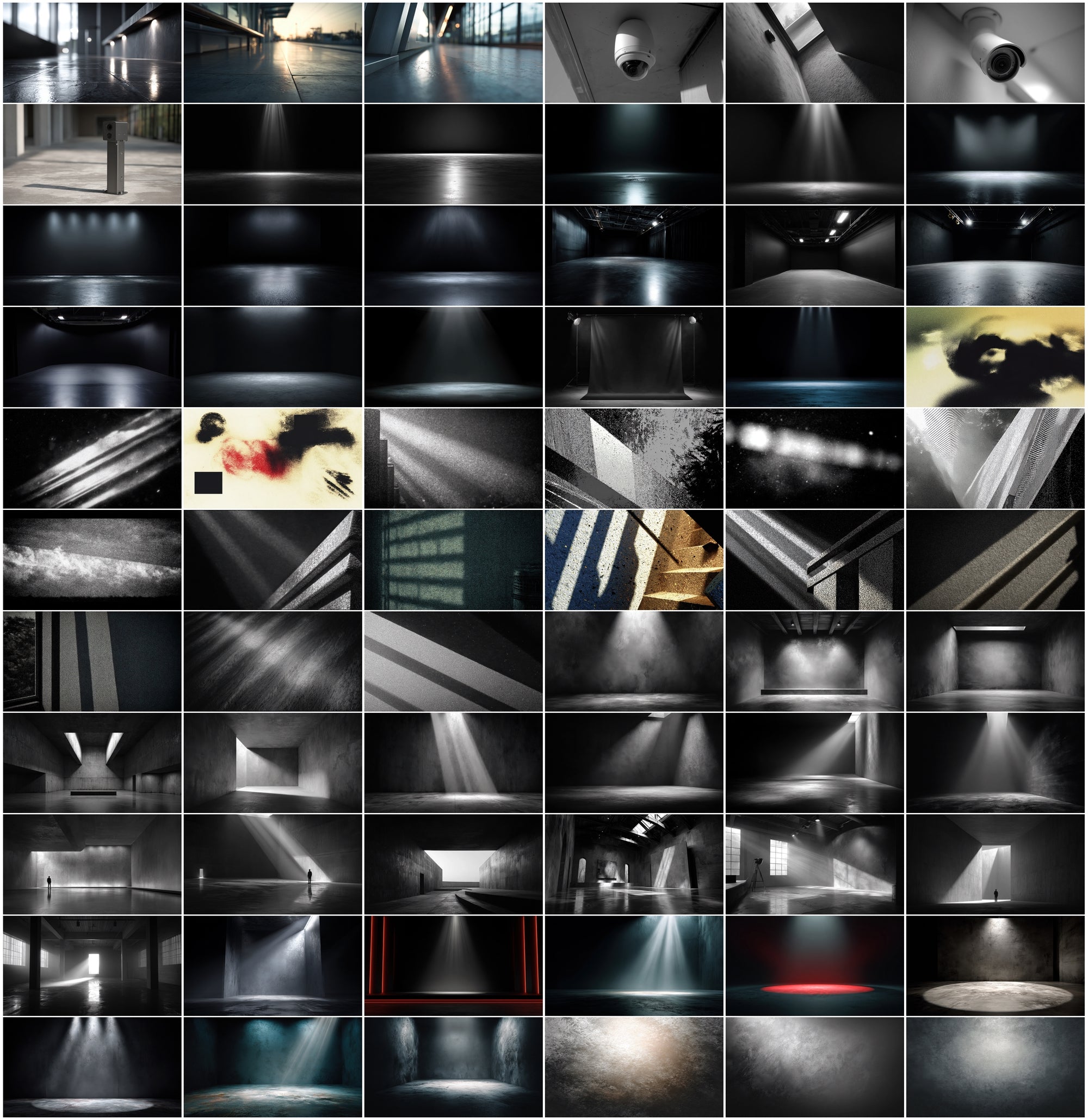 635 Cinematic Light Streak Backgrounds