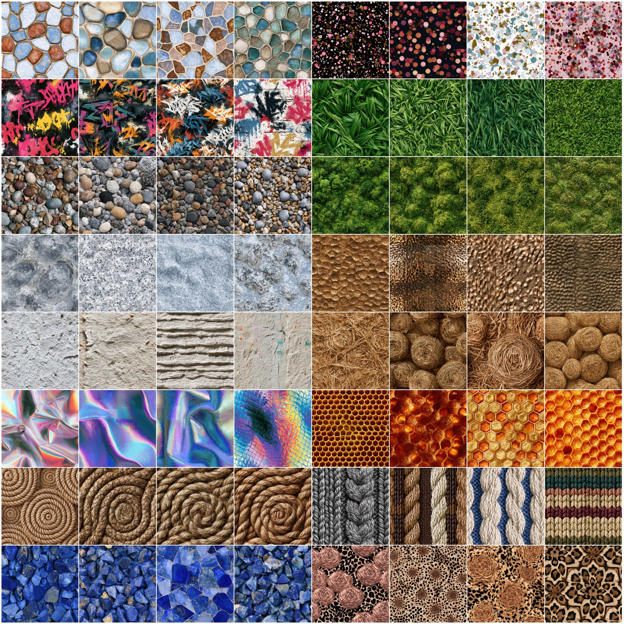 650 Texture Pack | Digital Backgrounds for Design, Print & Crafts