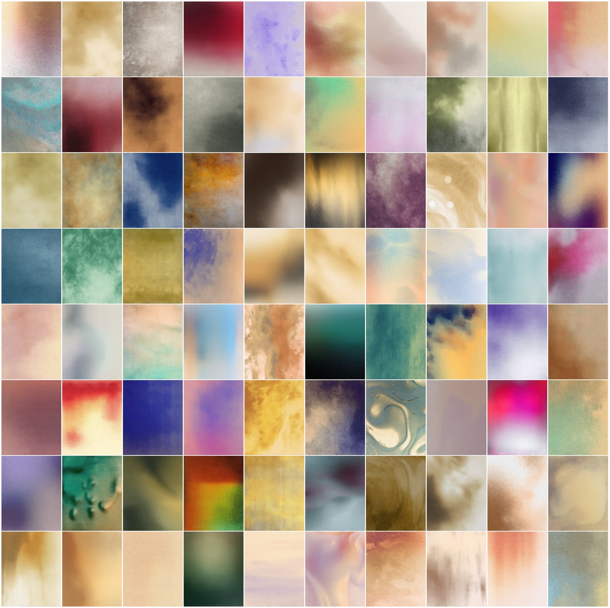 635 Grainy Gradient Backgrounds, Abstract Texture Overlays