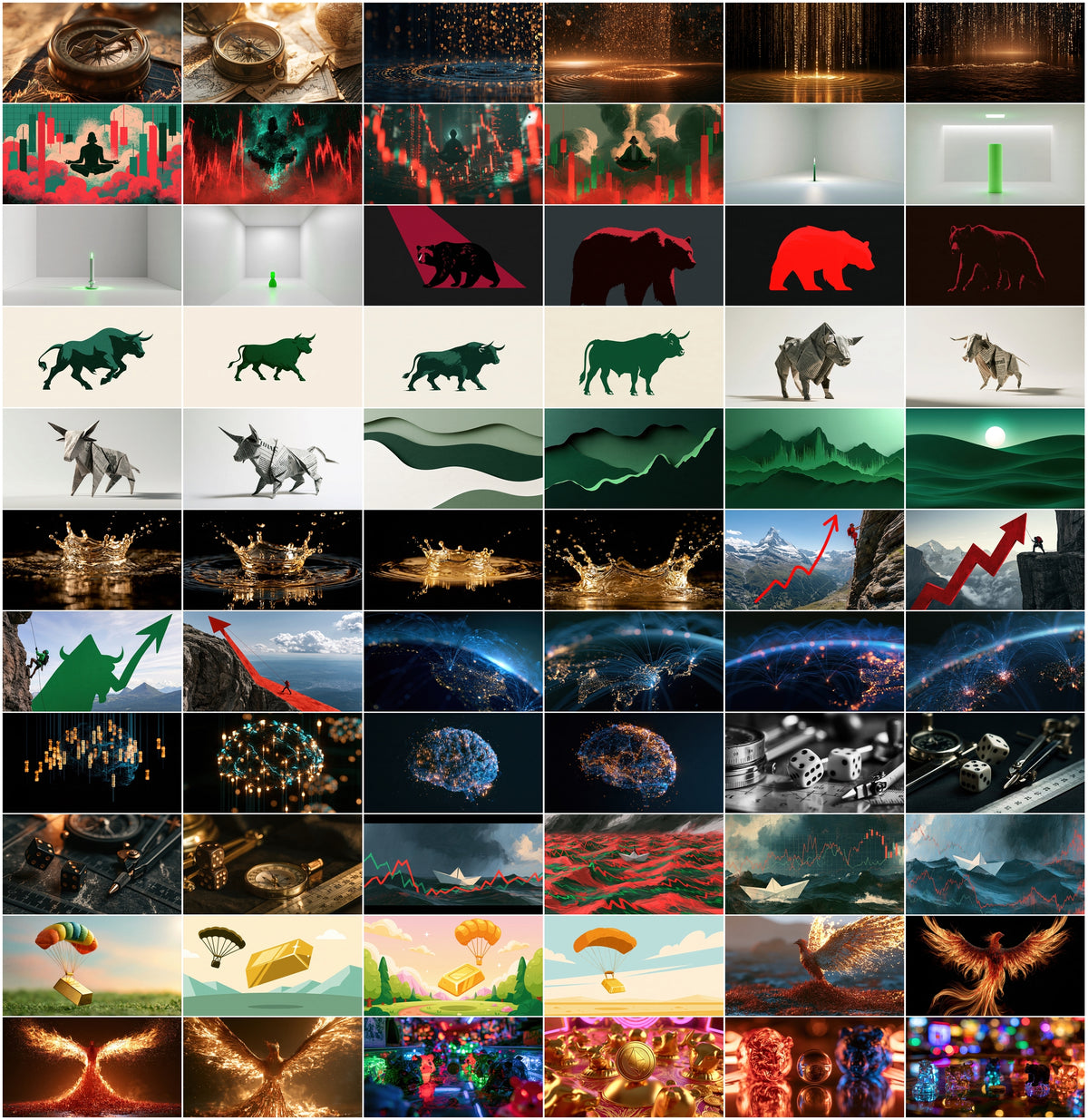 660 Stock Market & Trading Images – Conceptual Finance Backgrounds, Bull vs Bear, Gold & Candlestick Art