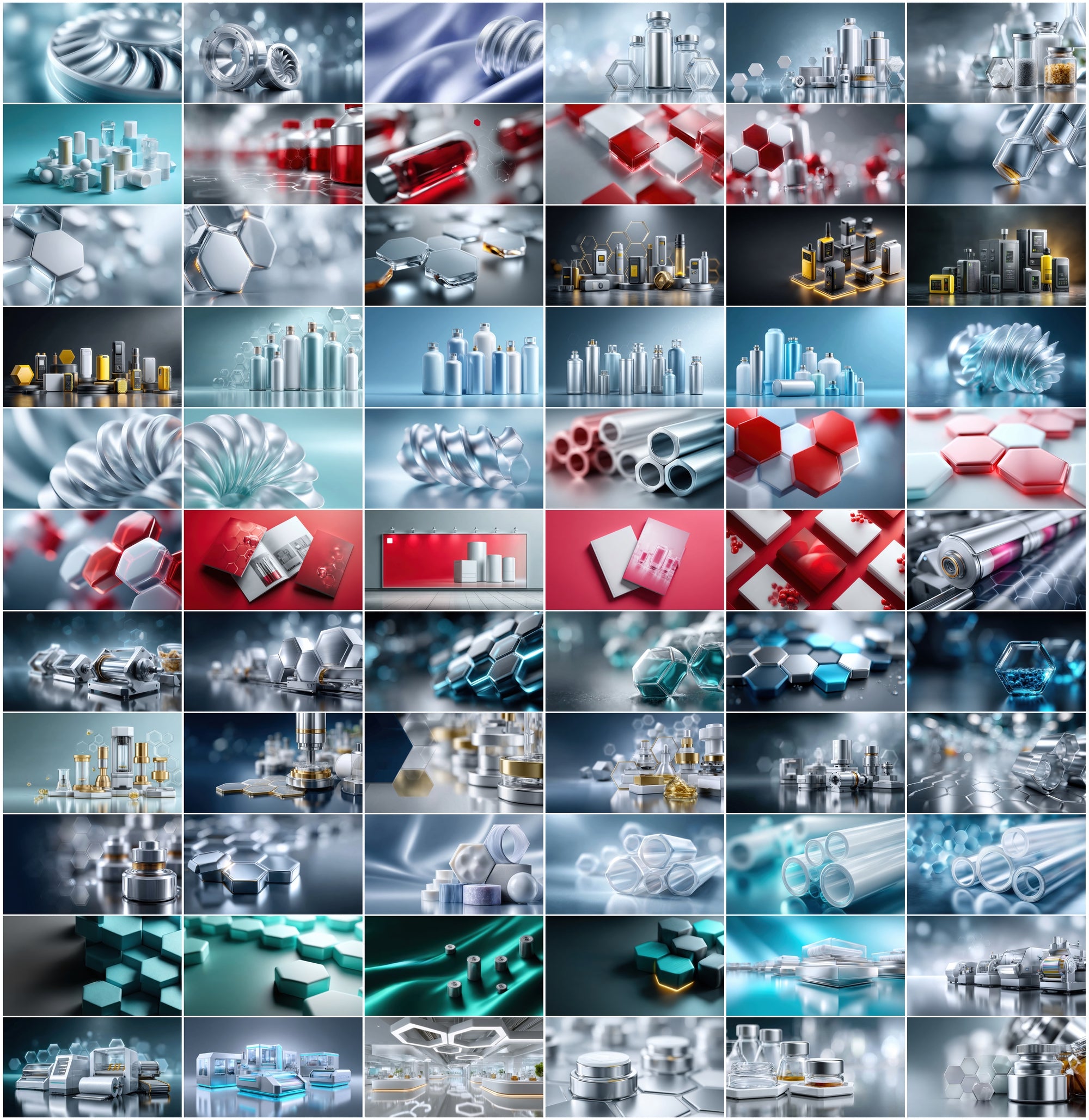 620 Futuristic Website Headers, Industrial Technology Banners, AI Engineering Hero Images, Commercial License JPG