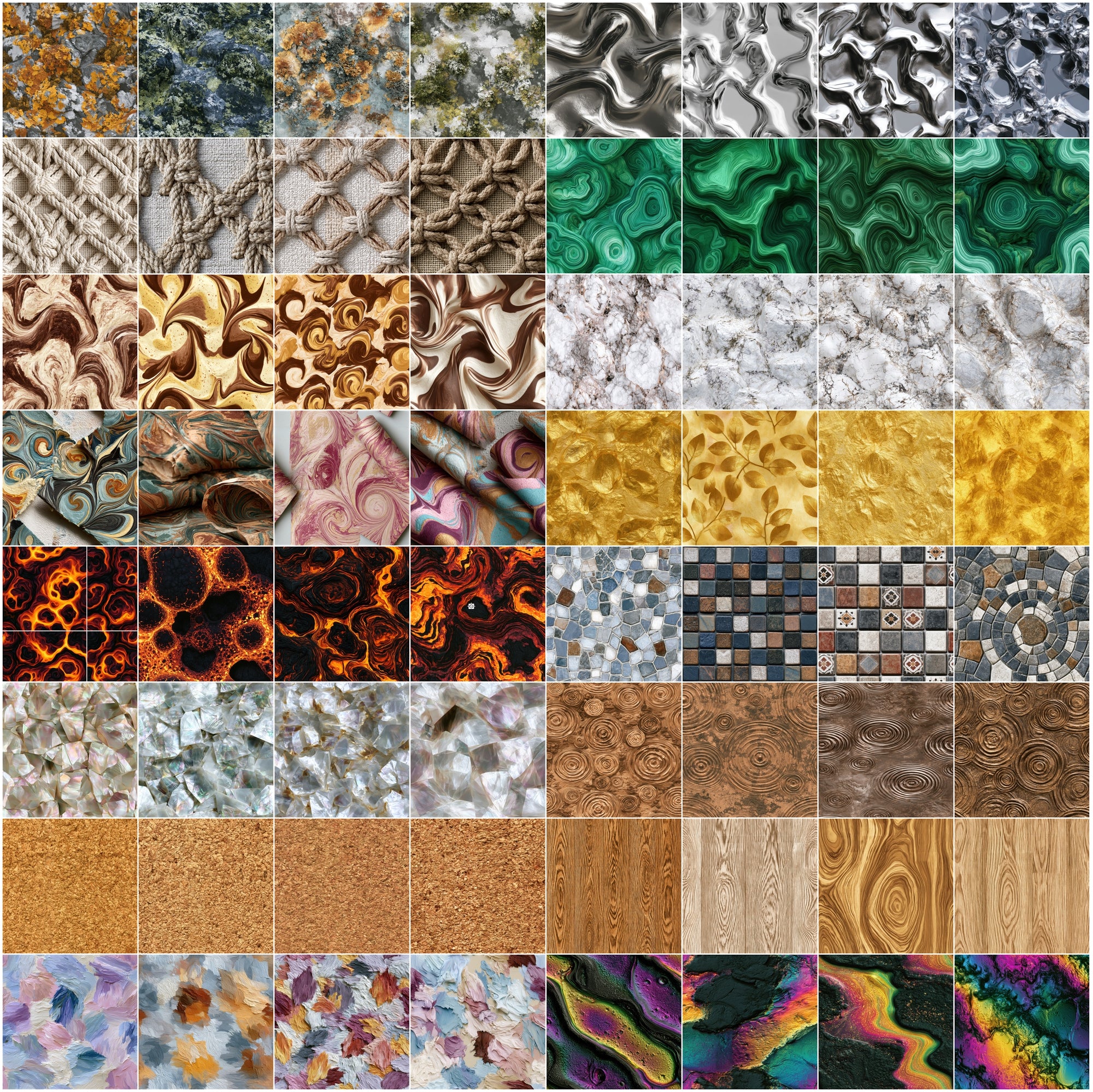 650 Texture Pack | Digital Backgrounds for Design, Print & Crafts