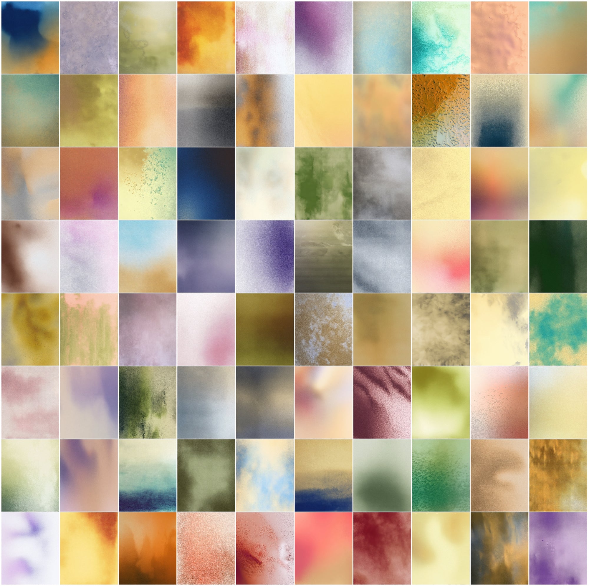 635 Grainy Gradient Backgrounds, Abstract Texture Overlays