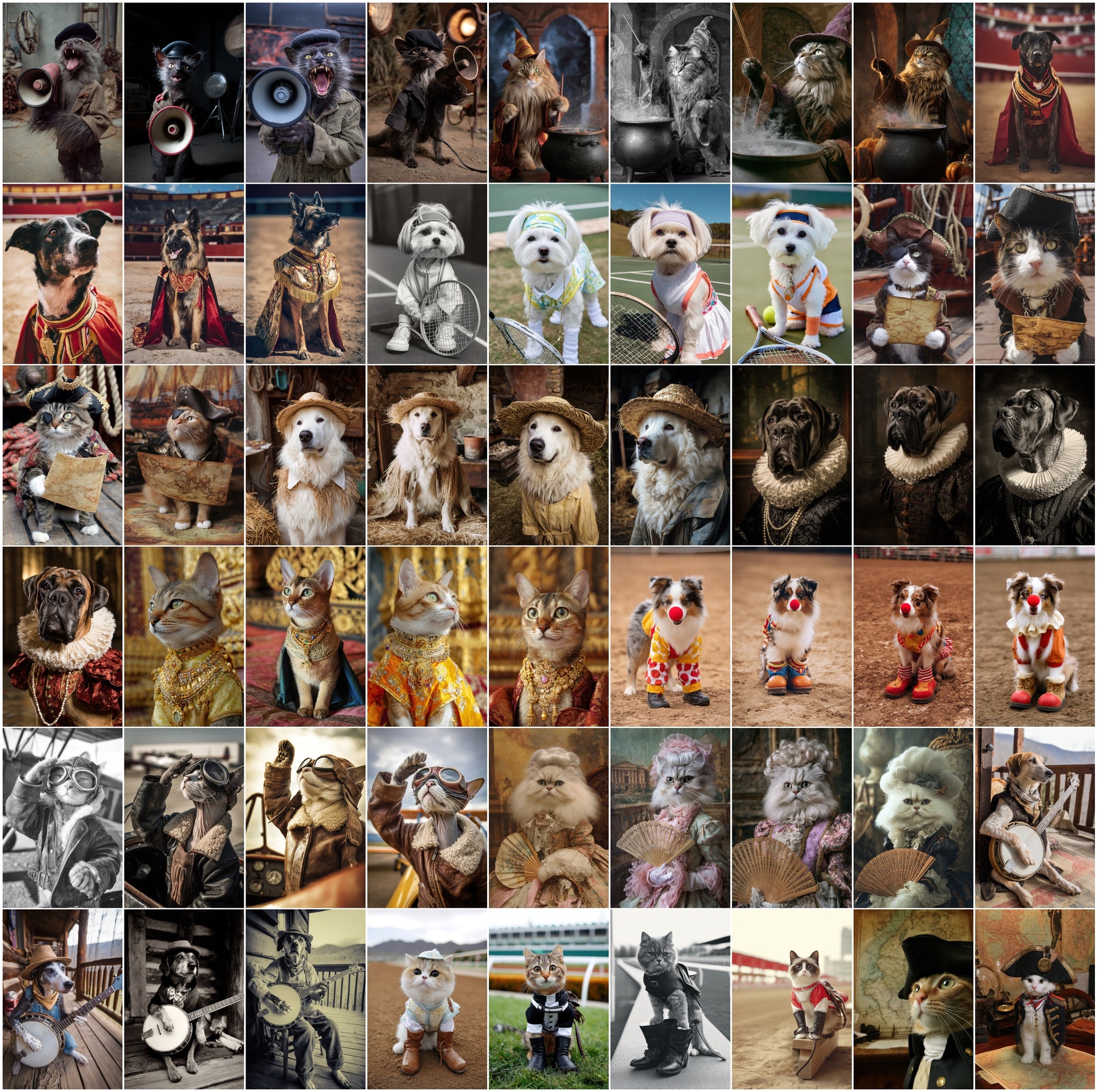 620 Funny Animal Photos Bundle | Humorous Pet Photography