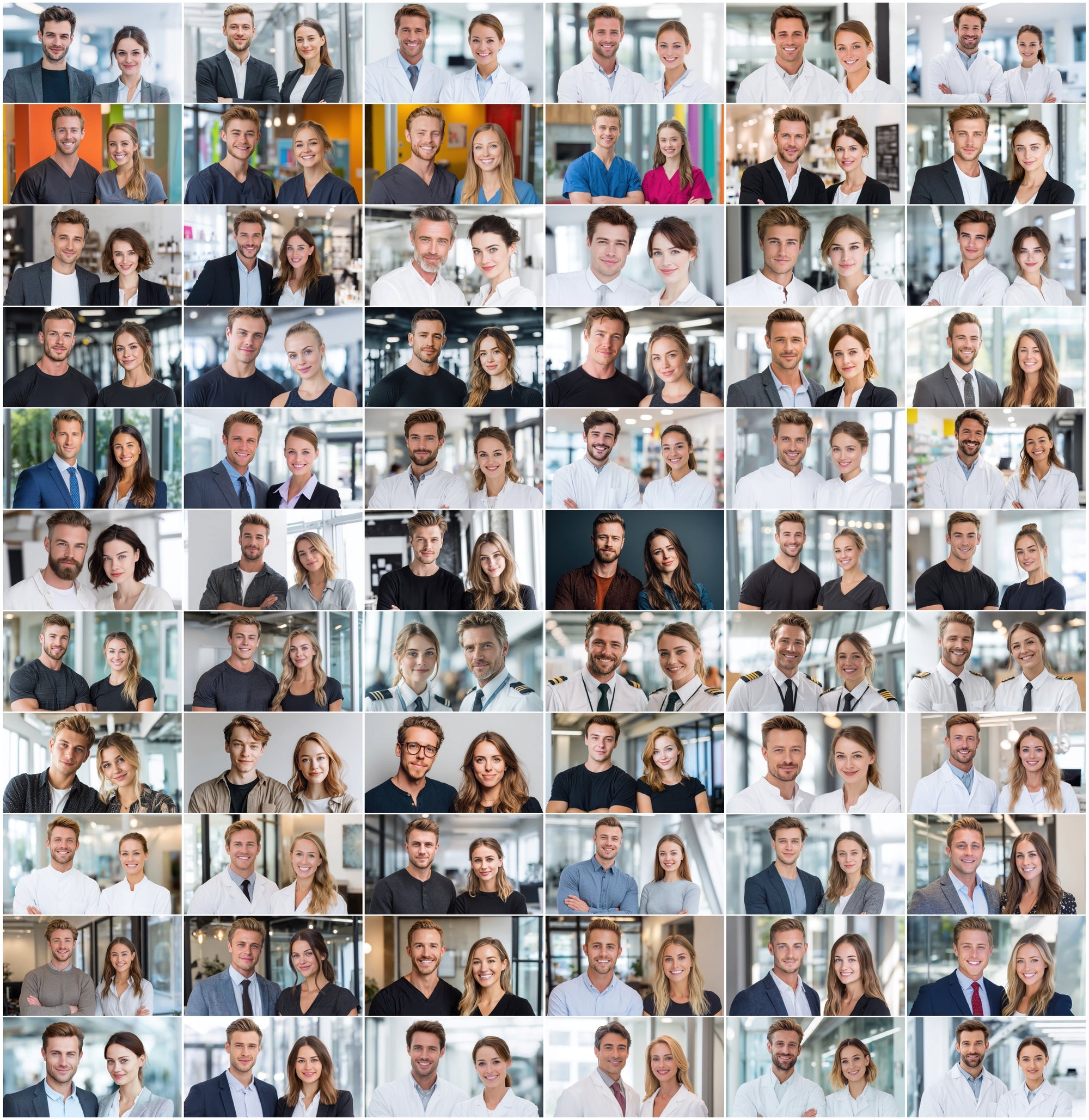 630 Ultra-Realistic Professional People Images for Websites