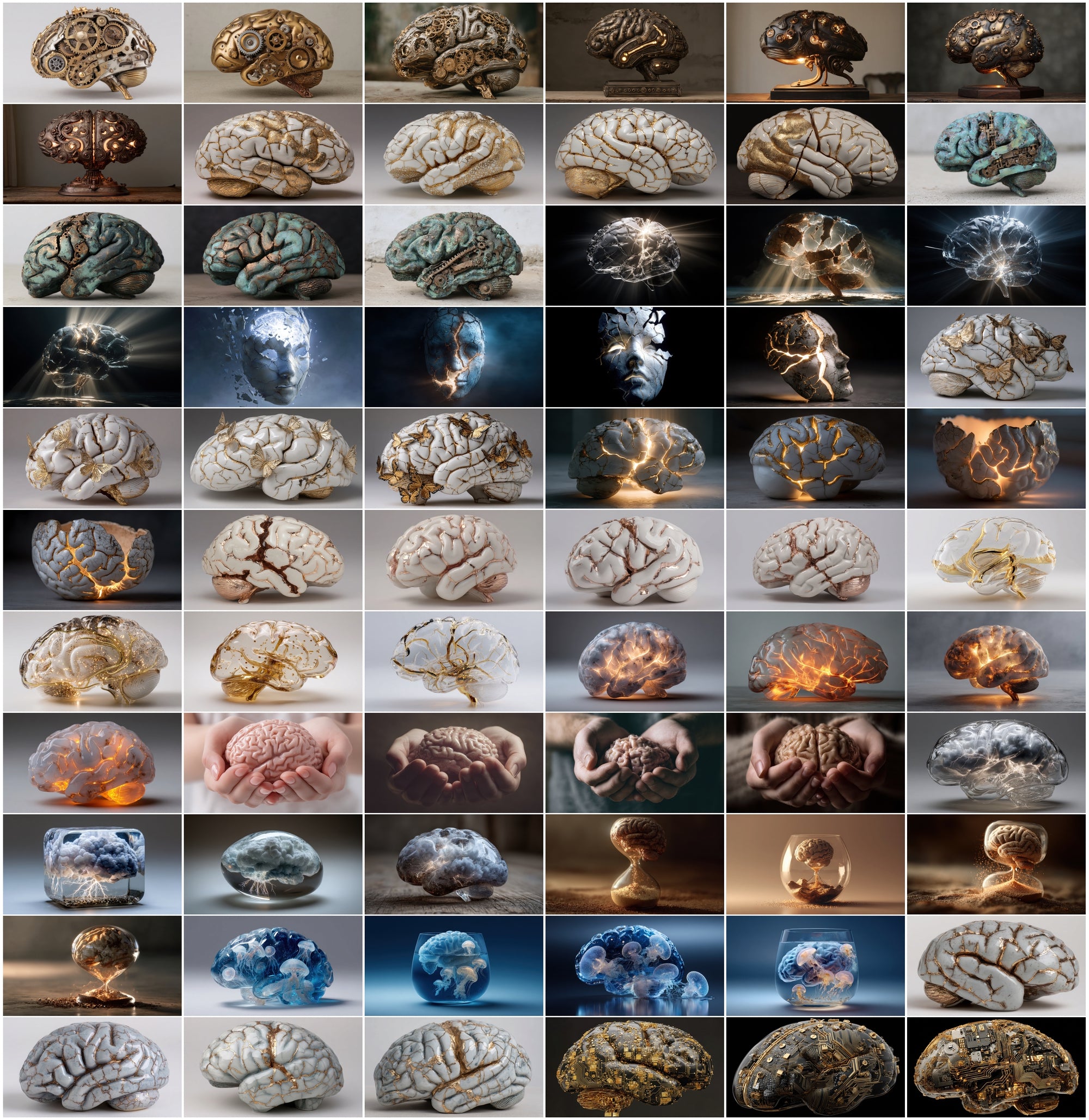 598 Brain Psychology Images, Mental Health Graphics, Emotional Metaphors, Therapy Art, Healing Trauma Resilience JPG