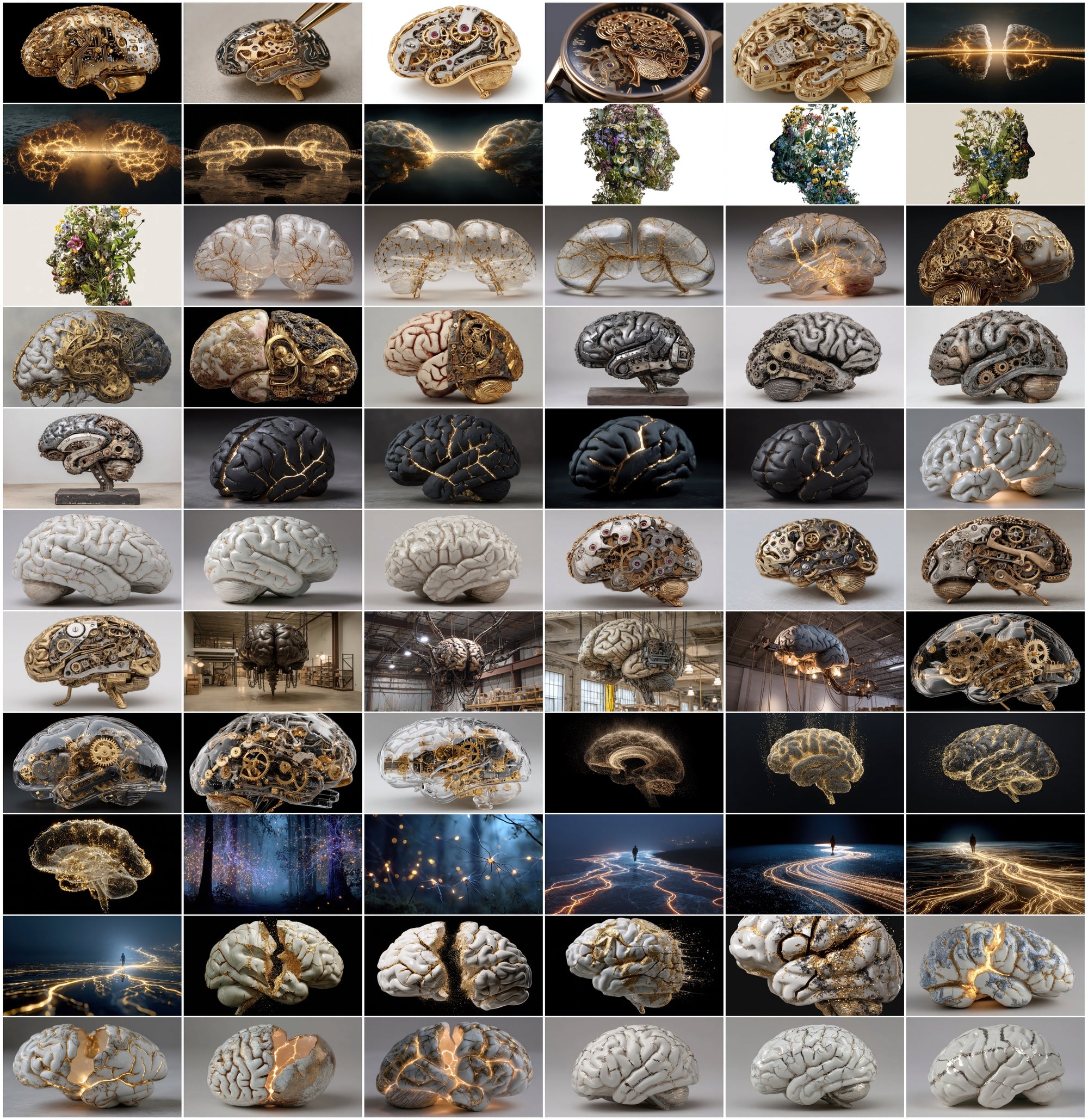 598 Brain Psychology Images, Mental Health Graphics, Emotional Metaphors, Therapy Art, Healing Trauma Resilience JPG