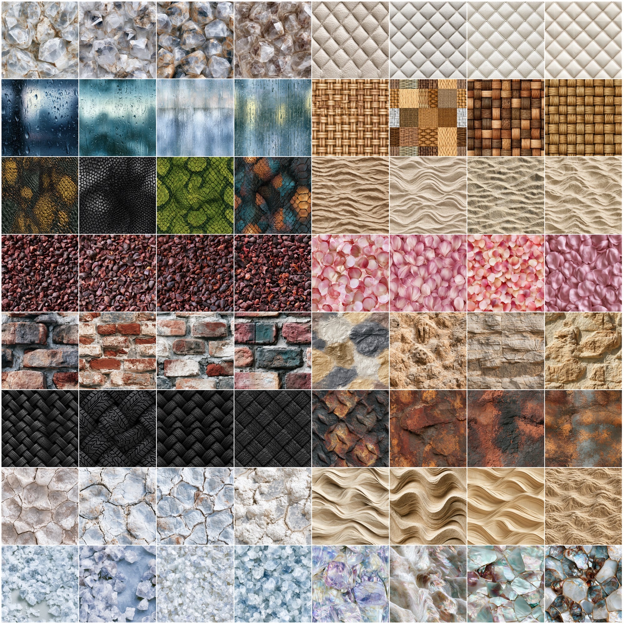 650 Texture Pack | Digital Backgrounds for Design, Print & Crafts
