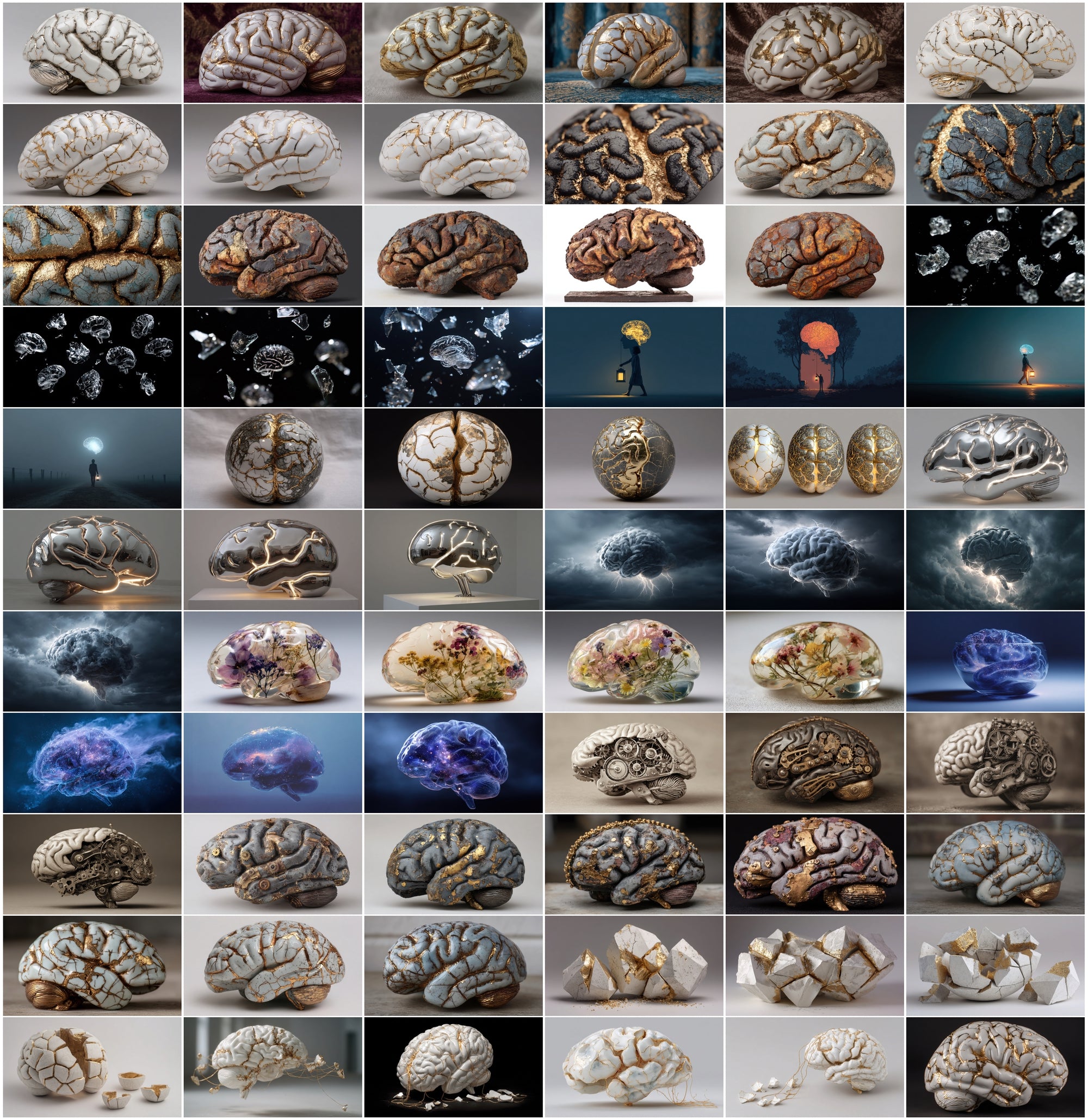 598 Brain Psychology Images, Mental Health Graphics, Emotional Metaphors, Therapy Art, Healing Trauma Resilience JPG