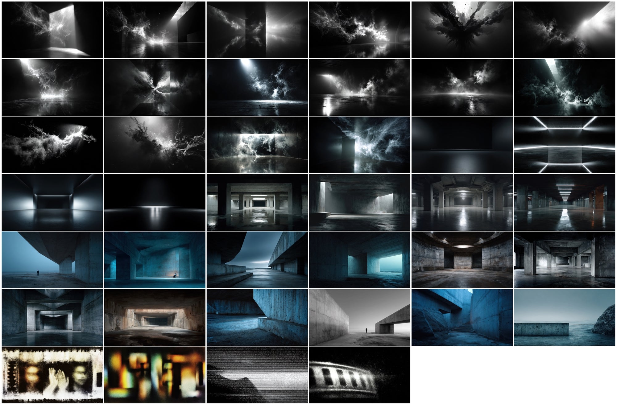 635 Cinematic Light Streak Backgrounds