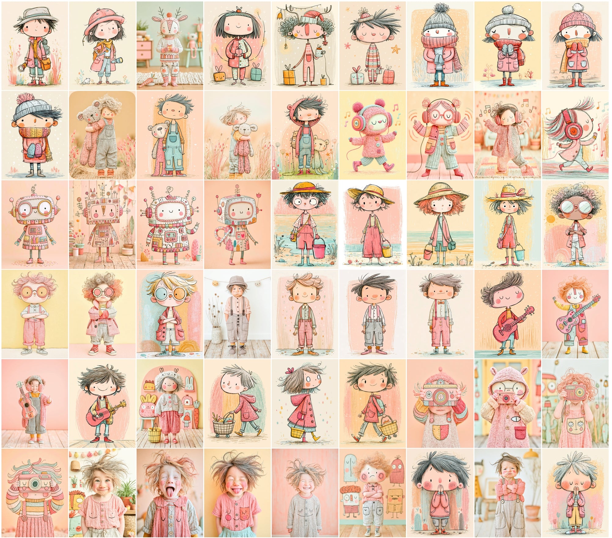620 Cute Toddler Clipart Images