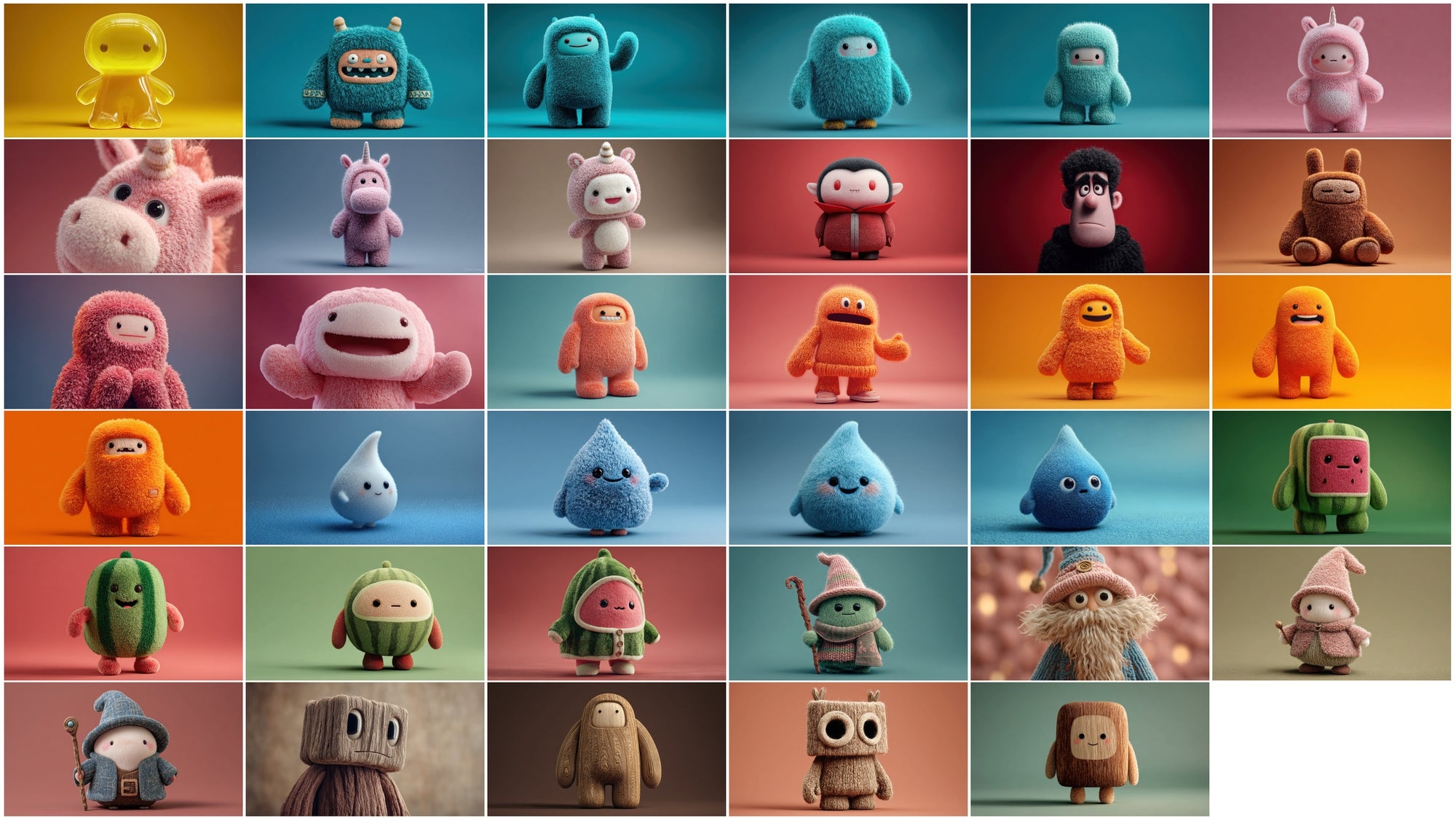 620 Cute Character Clipart Bundle: Bold Pop Art Graphics
