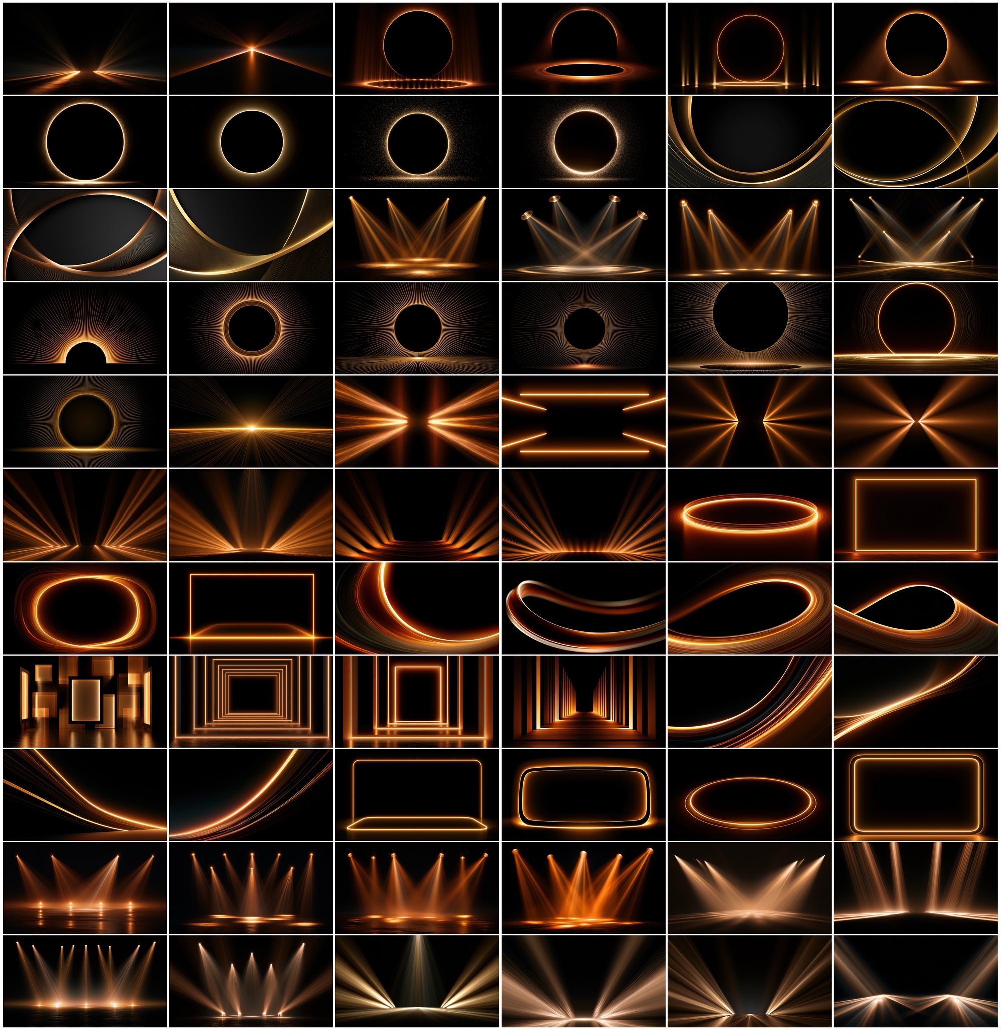 690 Spotlight Backgrounds Bundle – Luxury Stage Lighting JPG Images with Commercial License