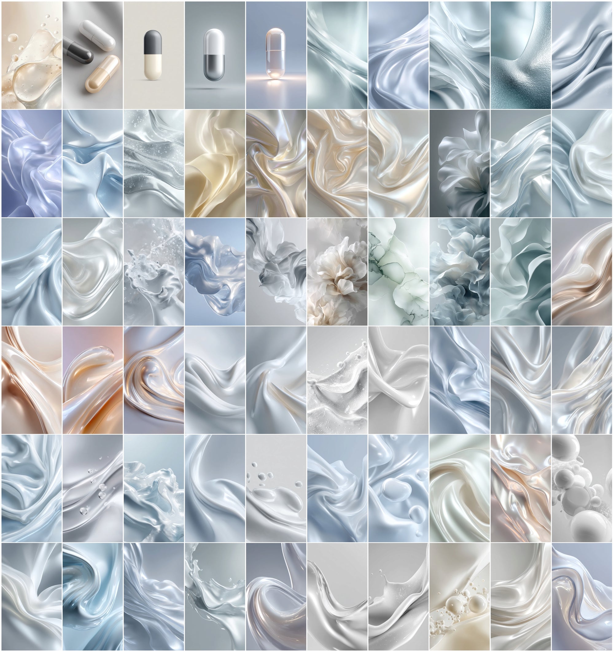 630 Minimalist Ivory & Beige Backgrounds | 4K Vertical JPG Bundle