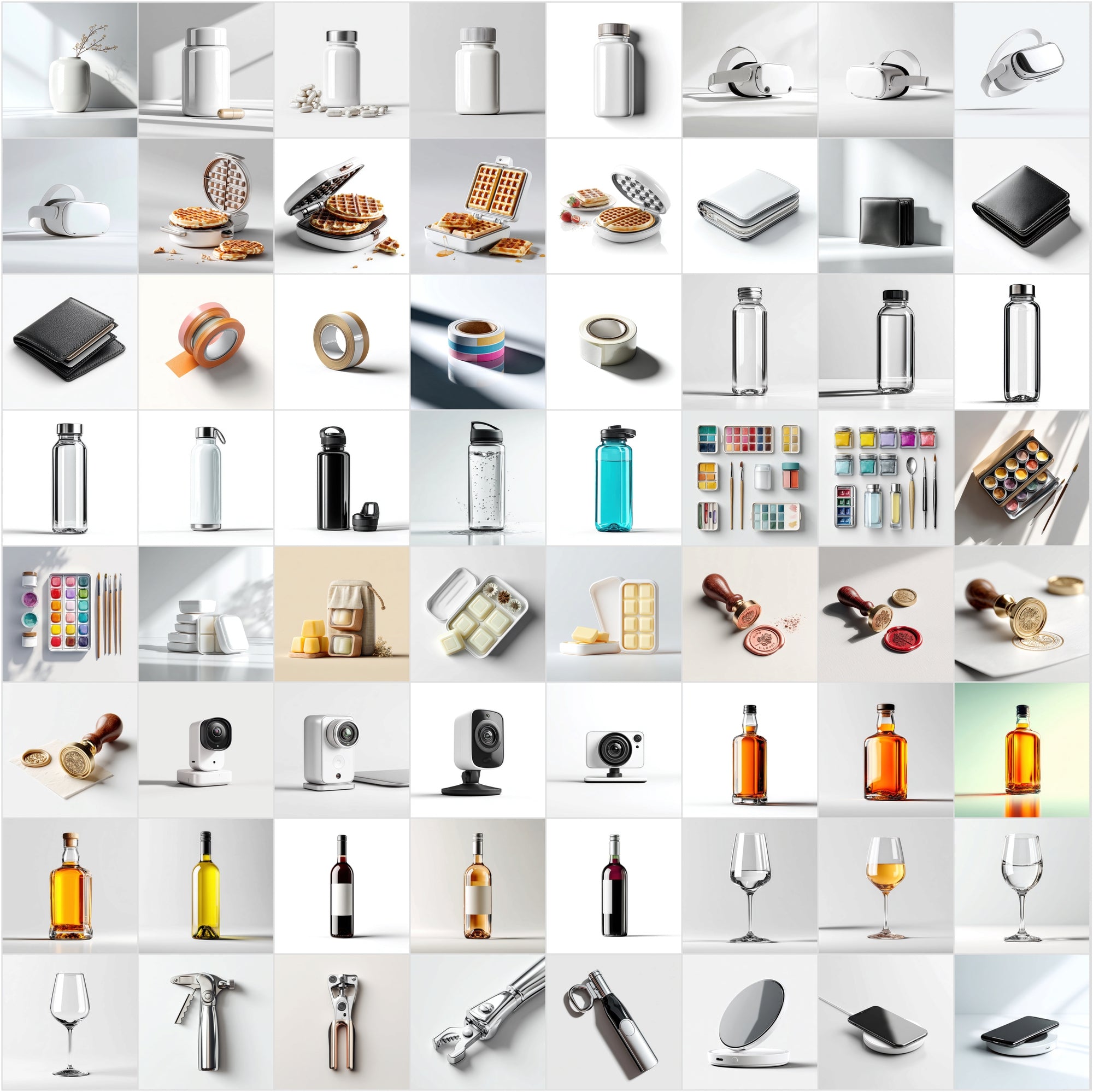 850 Product Mockup Images Bundle - Minimal