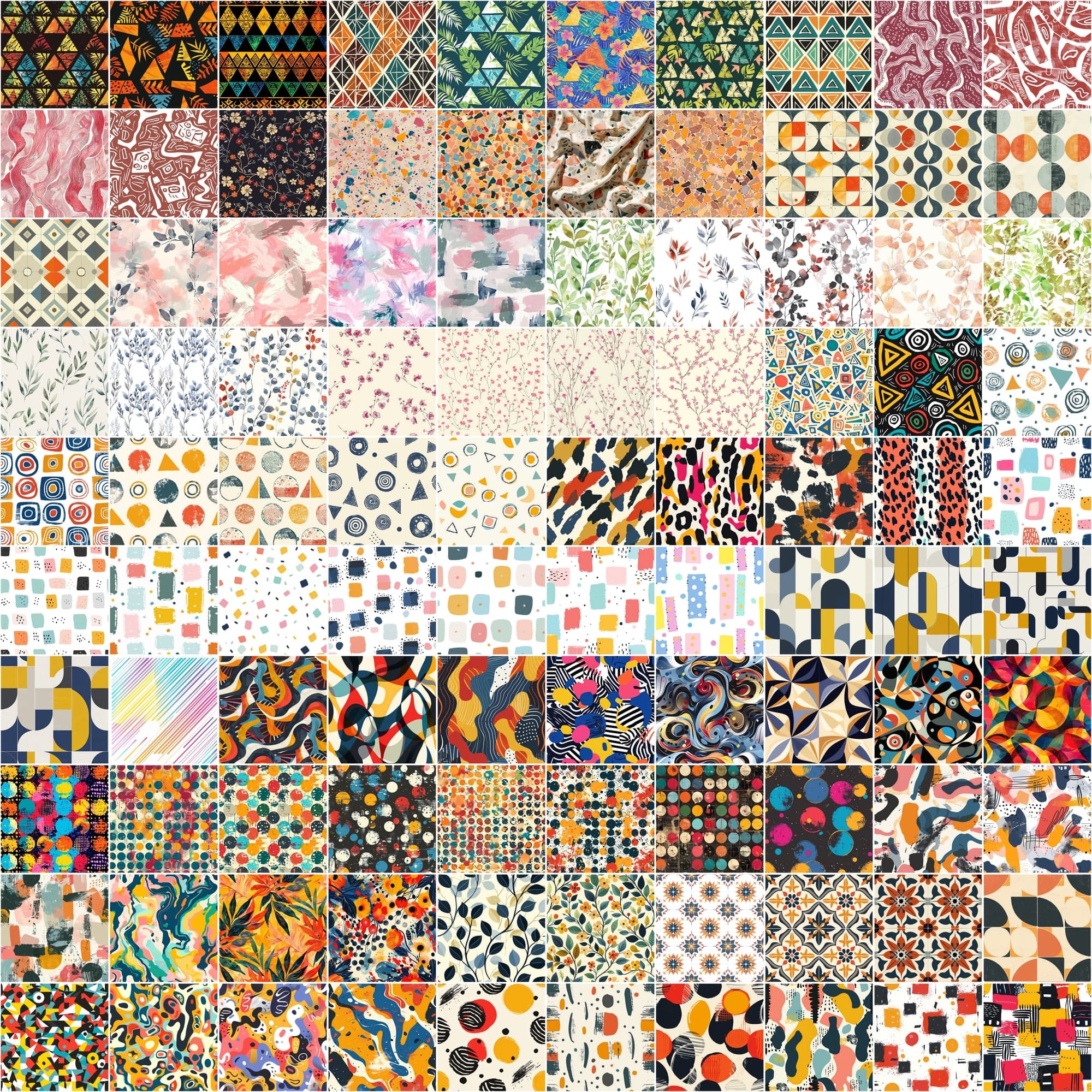 Ultimate Collection of 1000 Seamless Patterns Digital Download Sumobundle